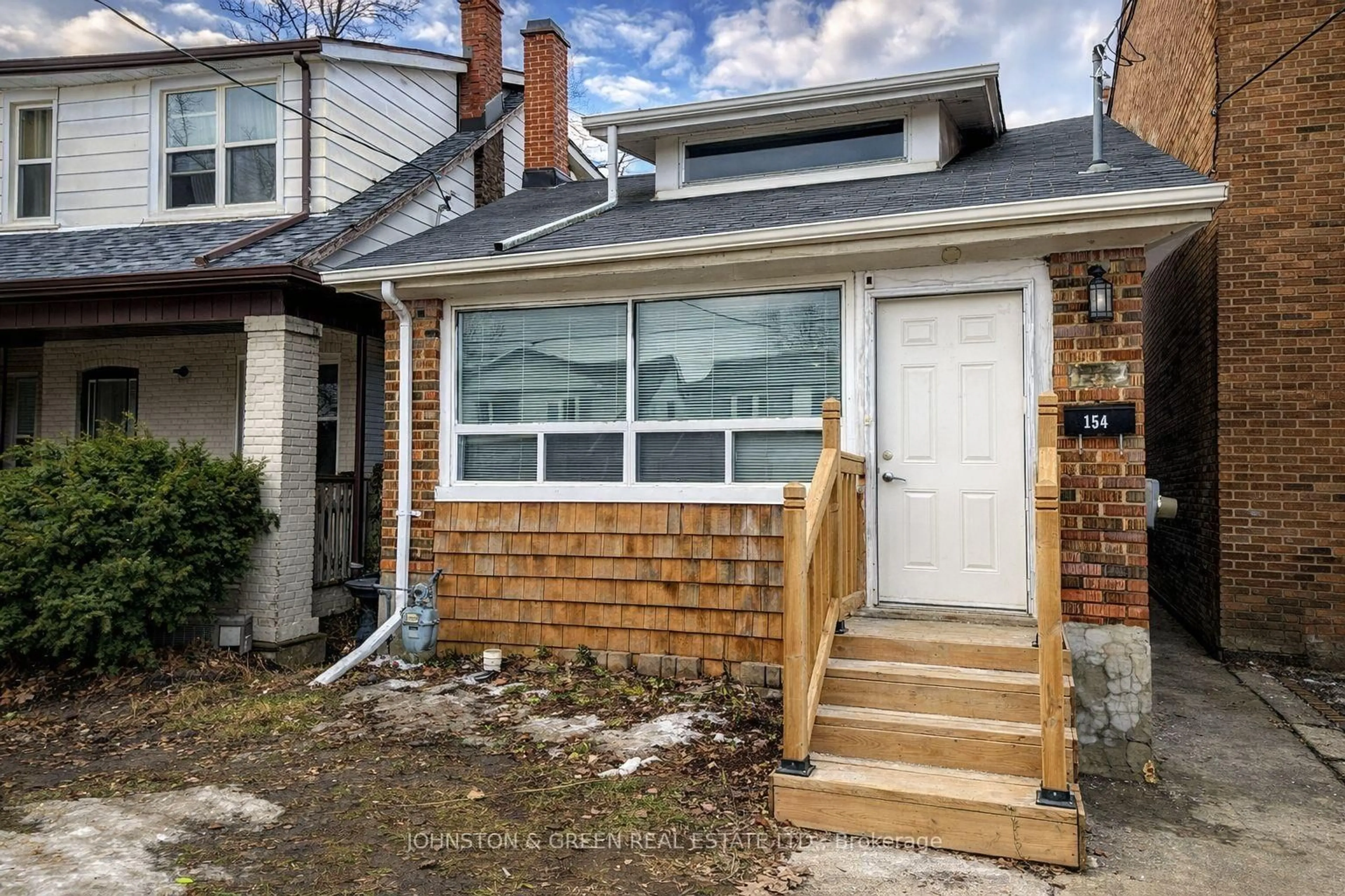 Home with brick exterior material, street for 154 Glebemount Ave, Toronto Ontario M4C 3S5