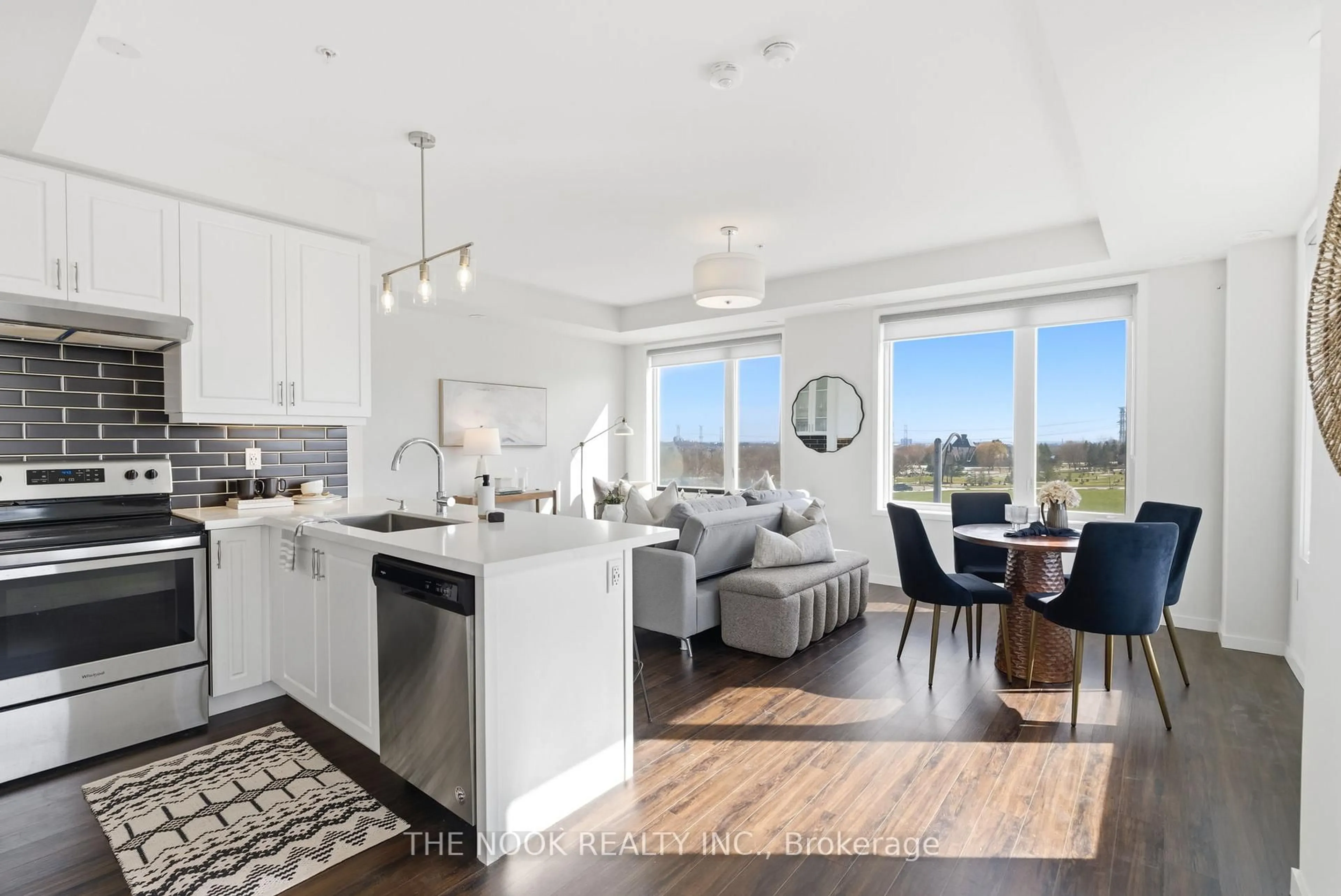 Open concept kitchen, unknown for 1711 Pure Springs Blvd #524, Pickering Ontario L1X 0E3