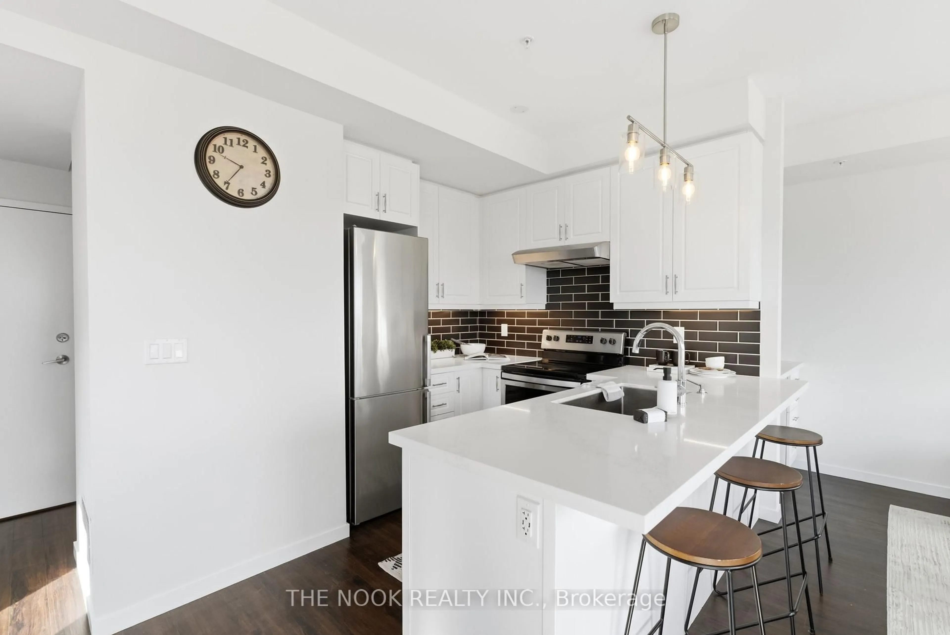 Open concept kitchen, unknown for 1711 Pure Springs Blvd #524, Pickering Ontario L1X 0E3