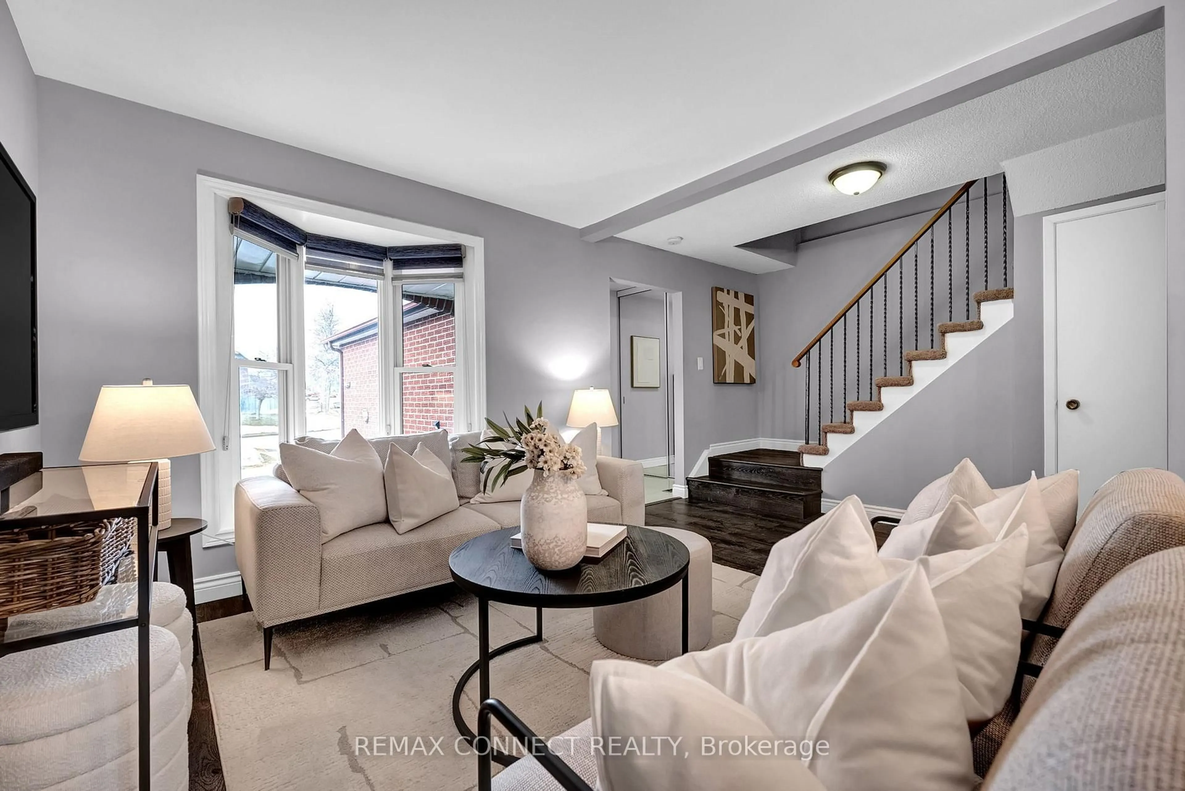 Living room with furniture, unknown for 1182 Cedarcroft Cres, Pickering Ontario L1X 1S2