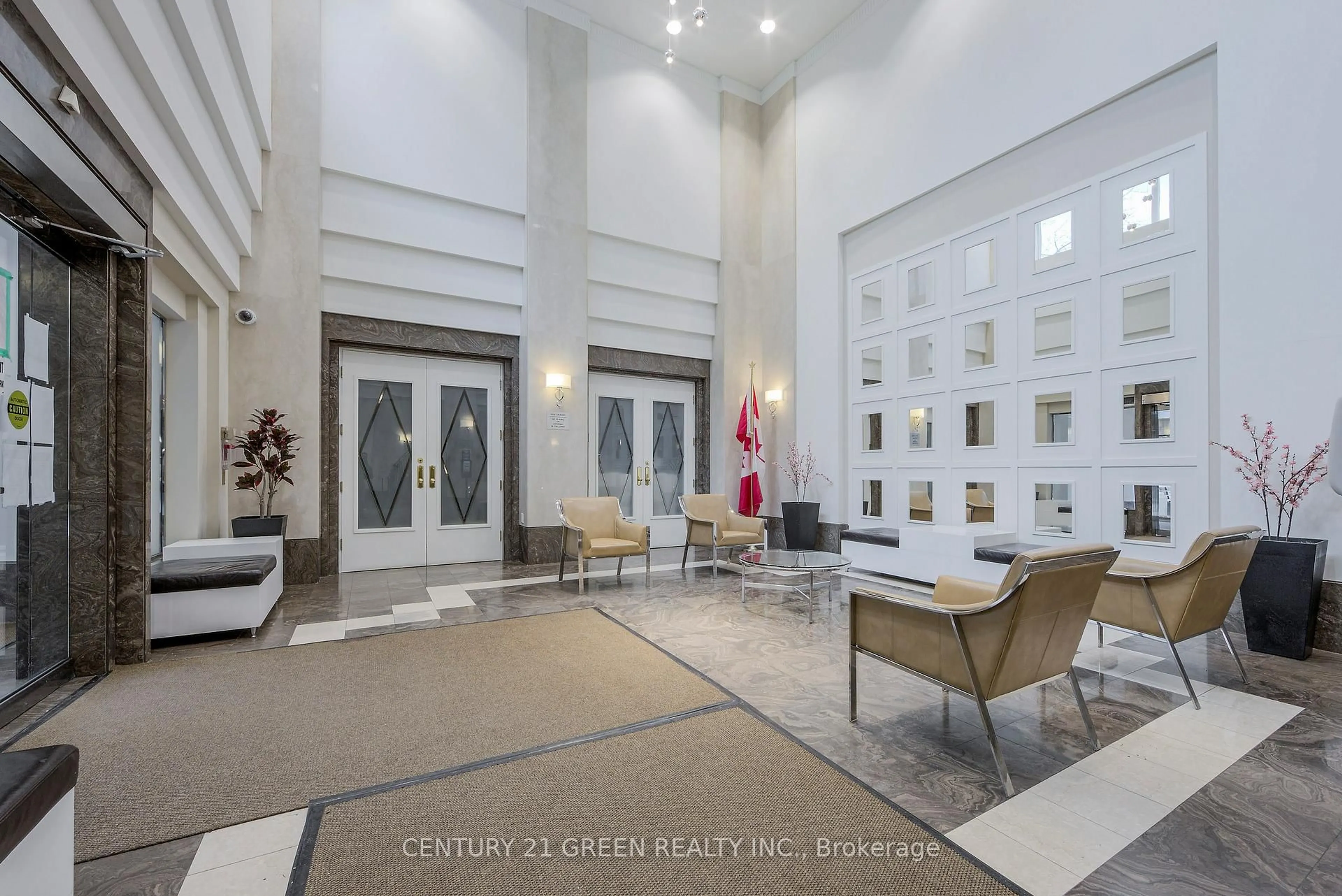 Indoor foyer for 68 Corporate Dr #2623, Toronto Ontario M1H 3H3