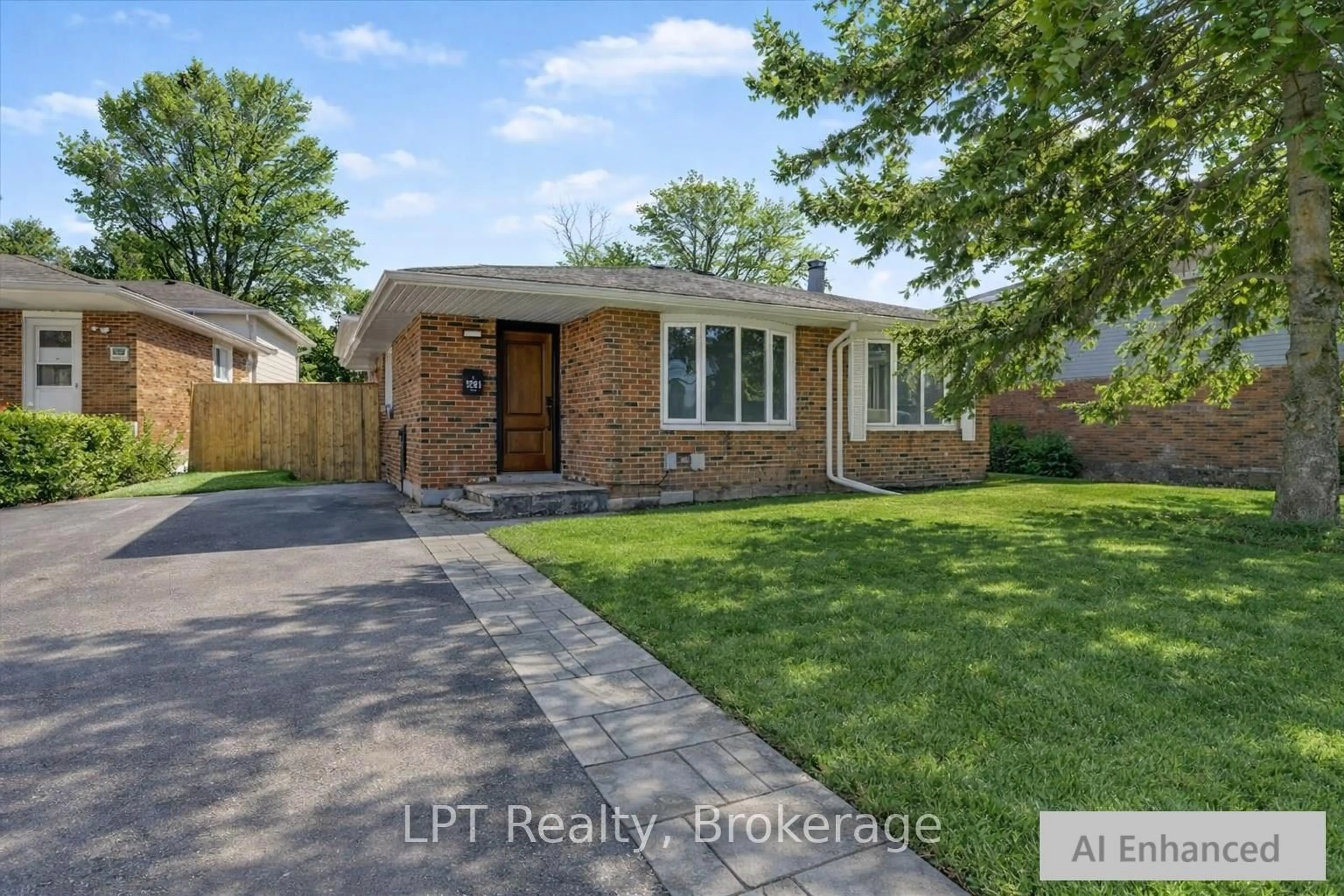 Home with brick exterior material, street for 1281 Oxford St, Oshawa Ontario L1J 3W5