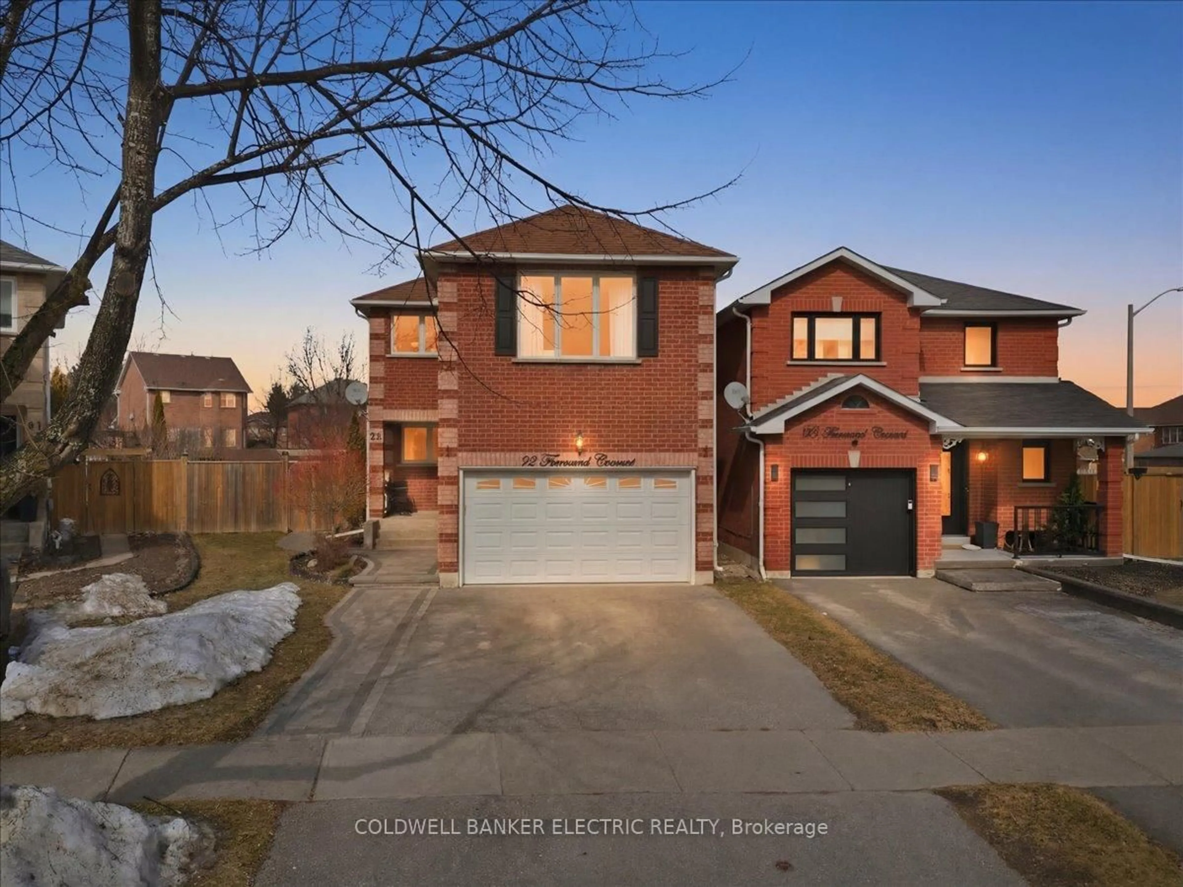 Home with brick exterior material, street for 93 Farncomb Cres, Clarington Ontario L1C 4L9