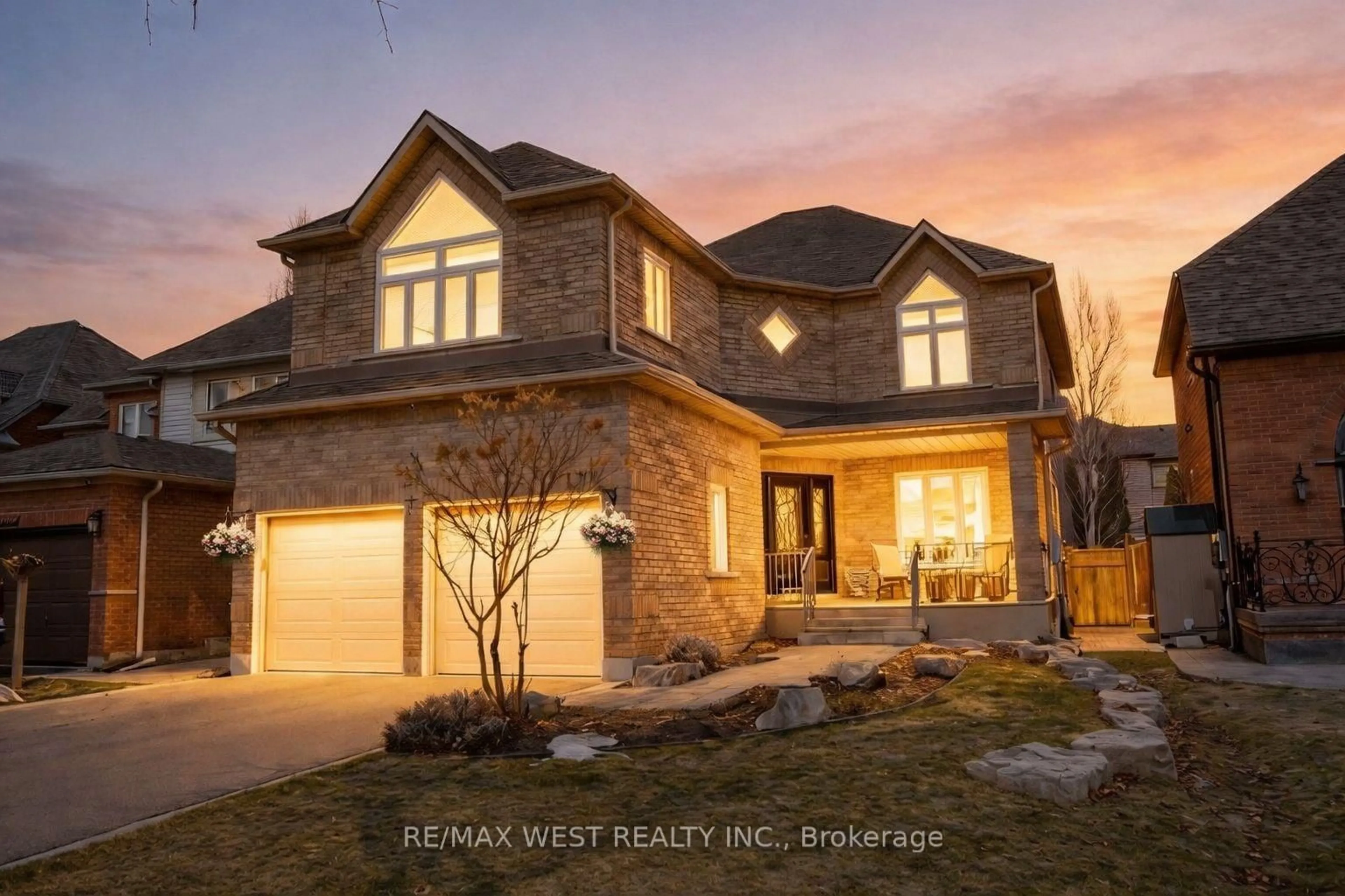 Home with brick exterior material, street for 181 Thicket Cres, Pickering Ontario L1V 6S8