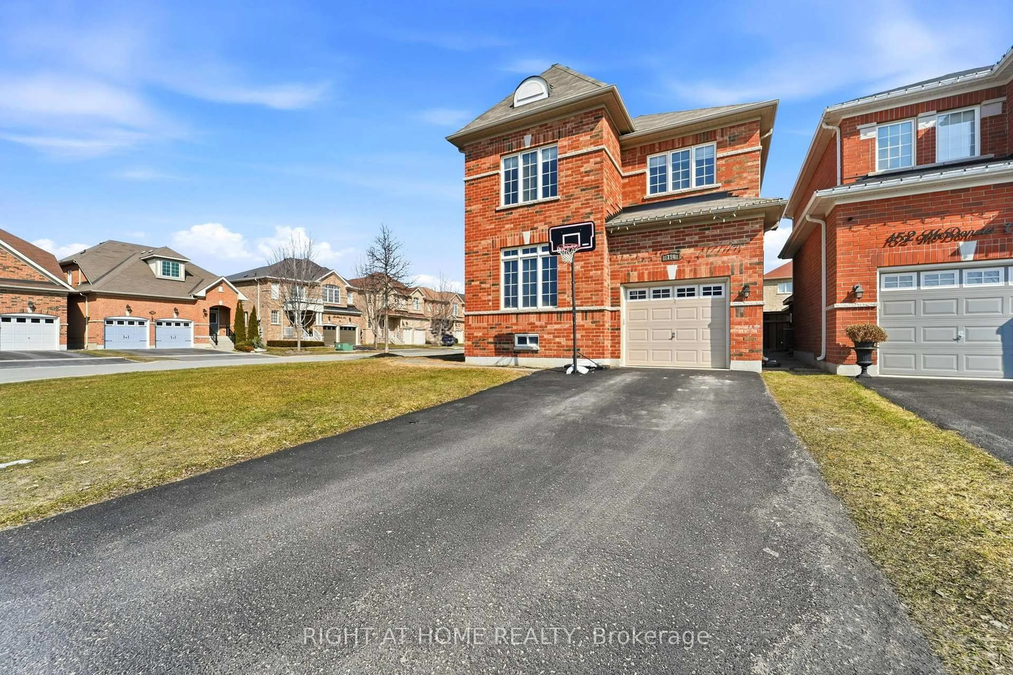 Home with brick exterior material, street for 156 Mcdonald Cres, Clarington Ontario L1B 1G9