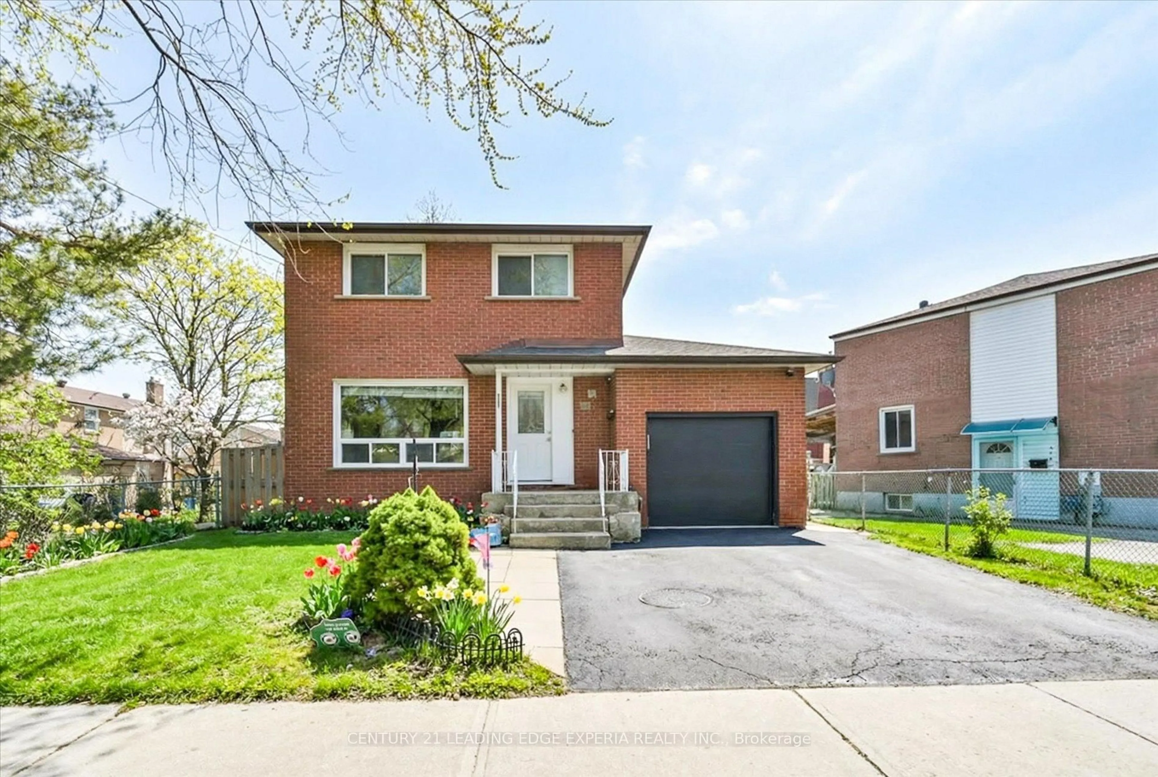 Home with brick exterior material, street for 3A Bonniewood Rd, Toronto Ontario M1K 2L7