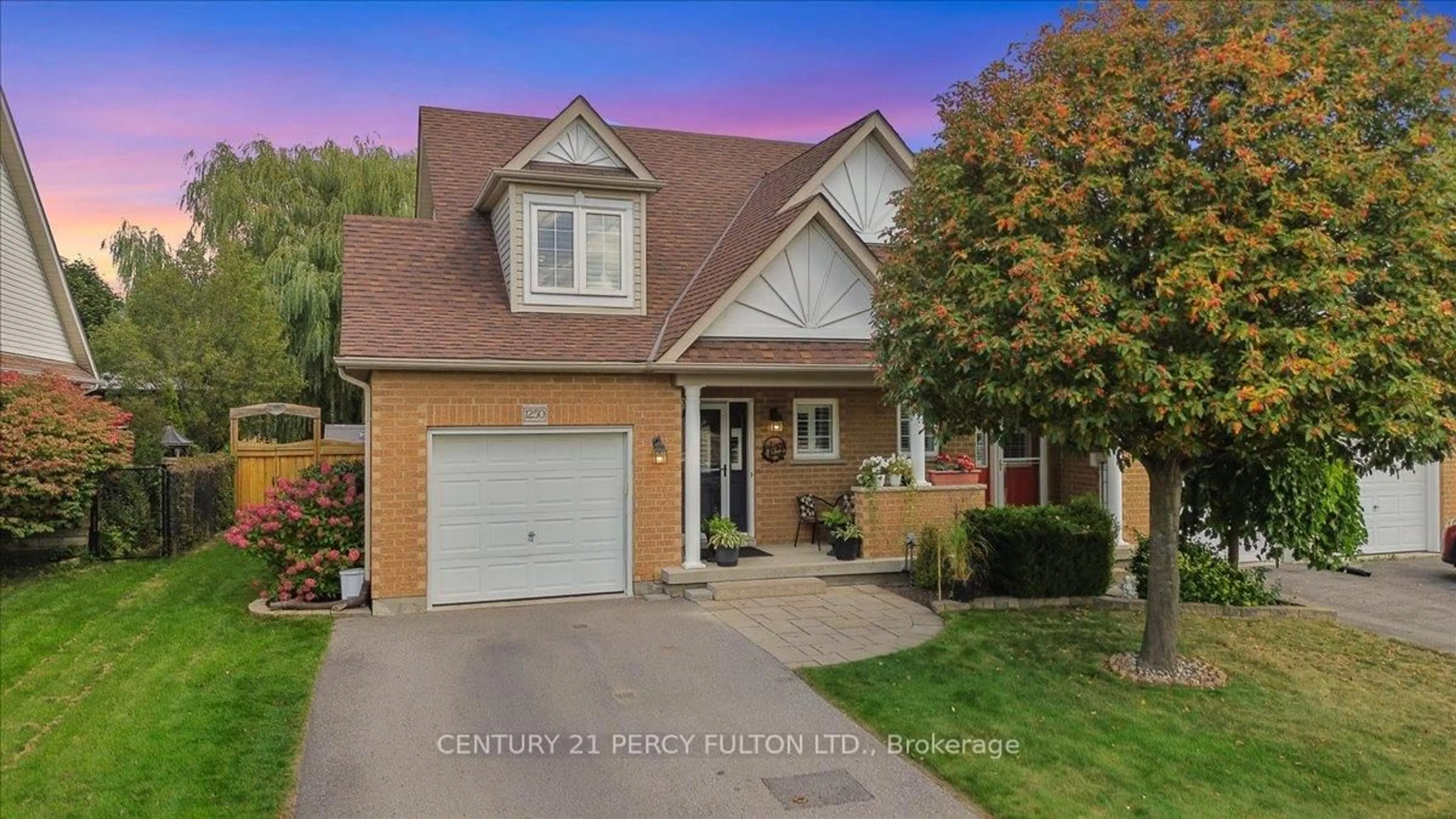 Home with brick exterior material, street for 1250 Ormond Dr, Oshawa Ontario L1K 2T7