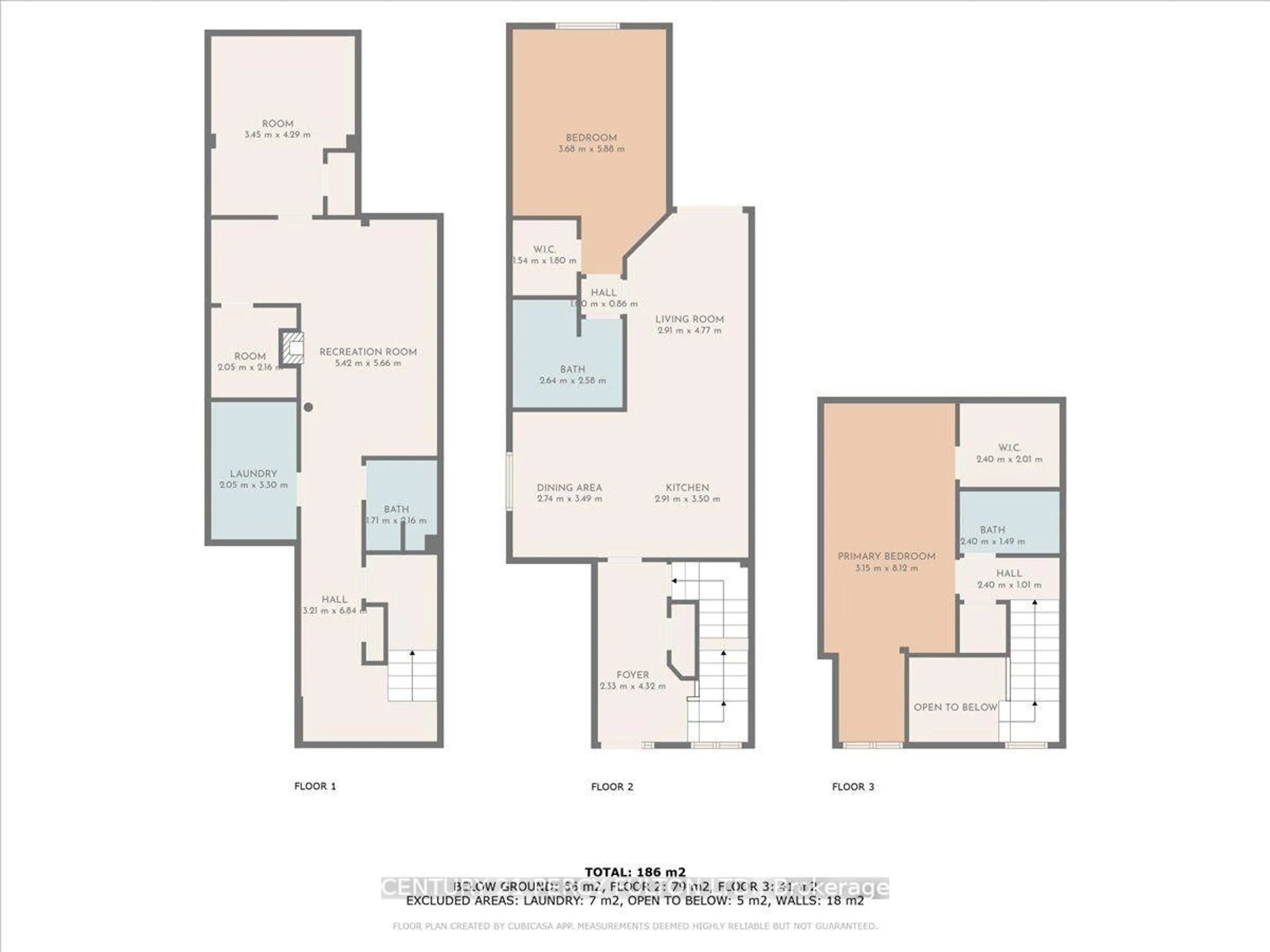 Floor plan for 1250 Ormond Dr, Oshawa Ontario L1K 2T7
