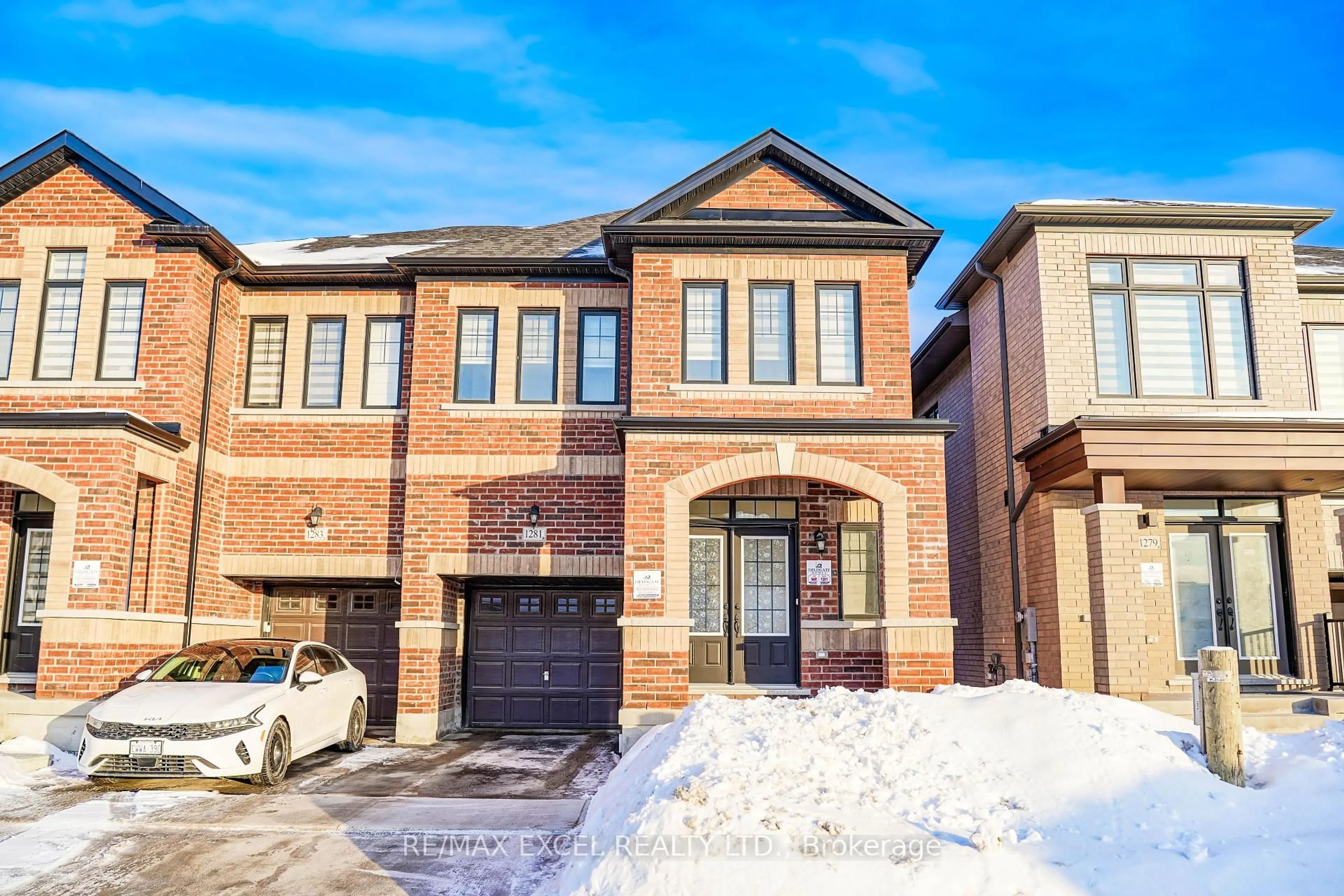 Home with brick exterior material, street for 1281 Winding Woods Tr, Pickering Ontario L1X 0R9