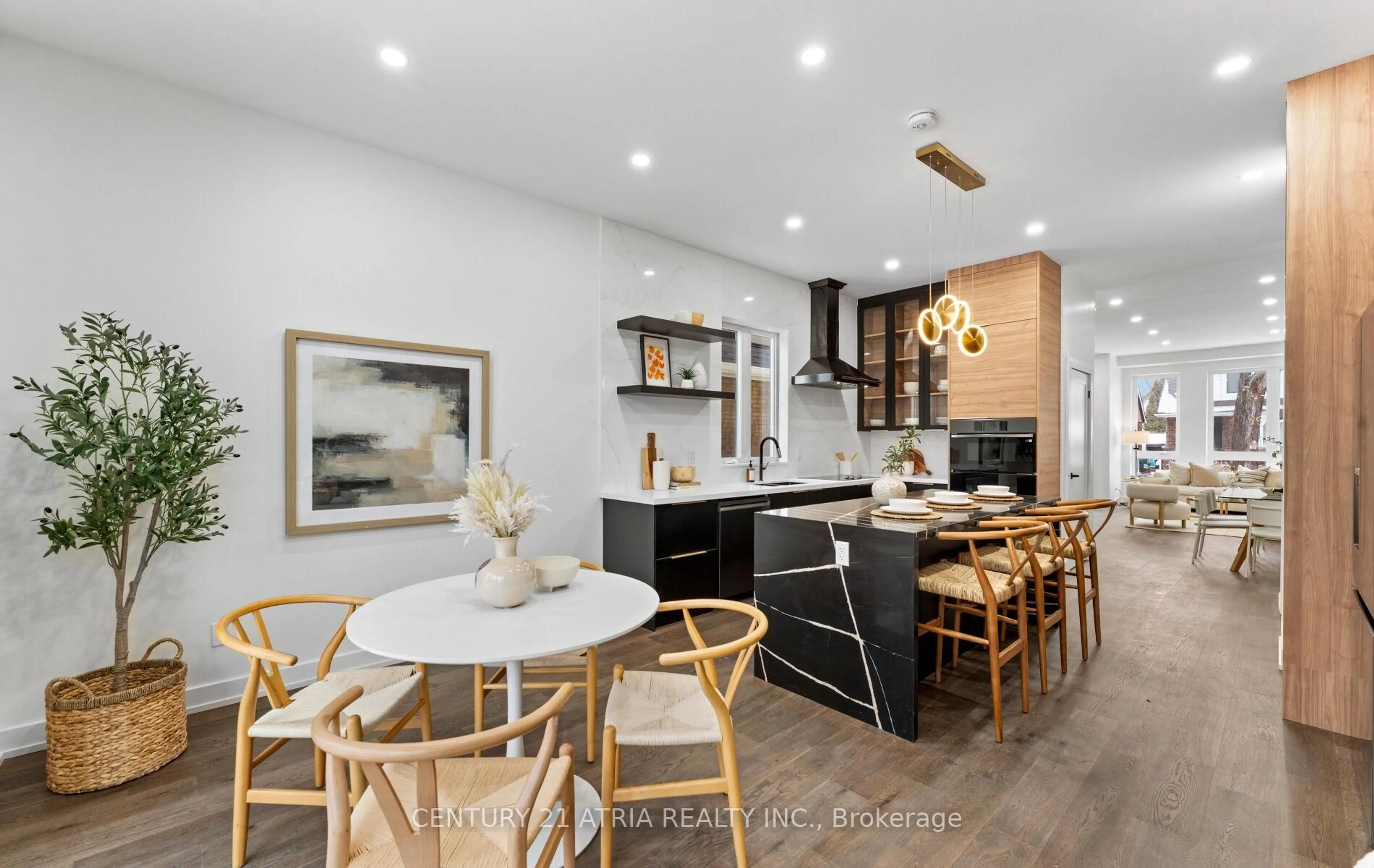 Open concept kitchen, unknown for 65 Crewe Ave, Toronto Ontario M4C 2J2
