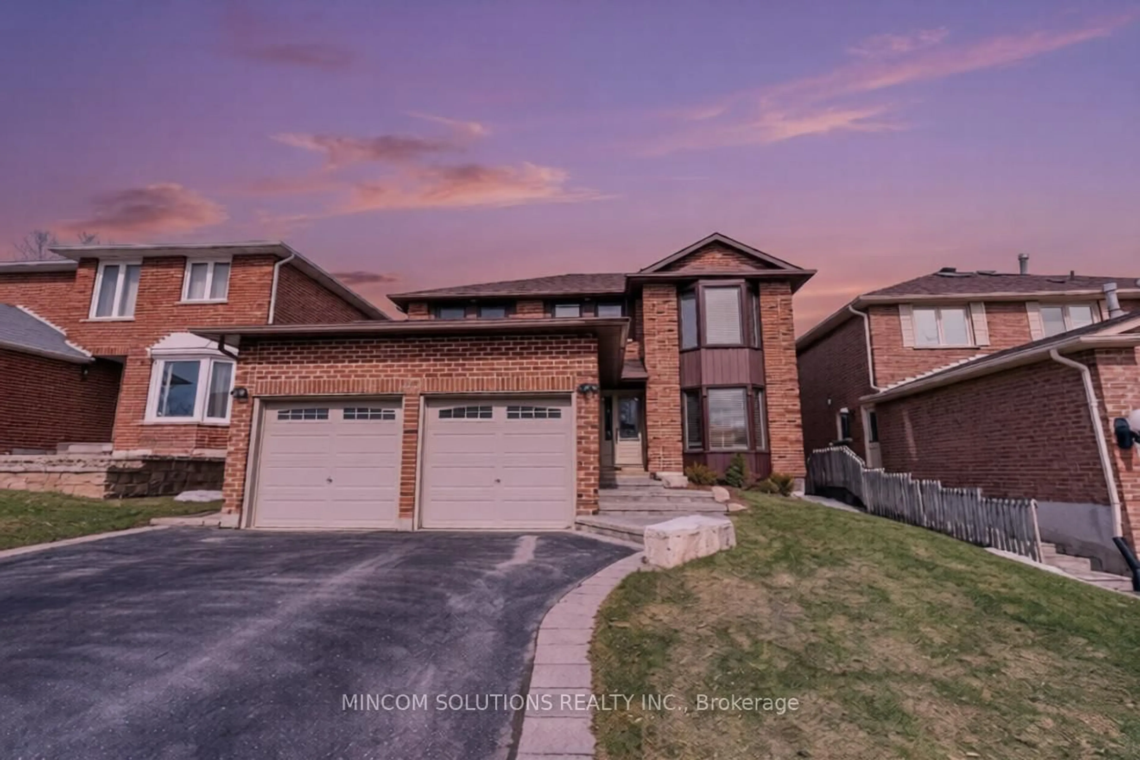 Home with brick exterior material, street for 501 Sundown Cres, Pickering Ontario L1V 6A7