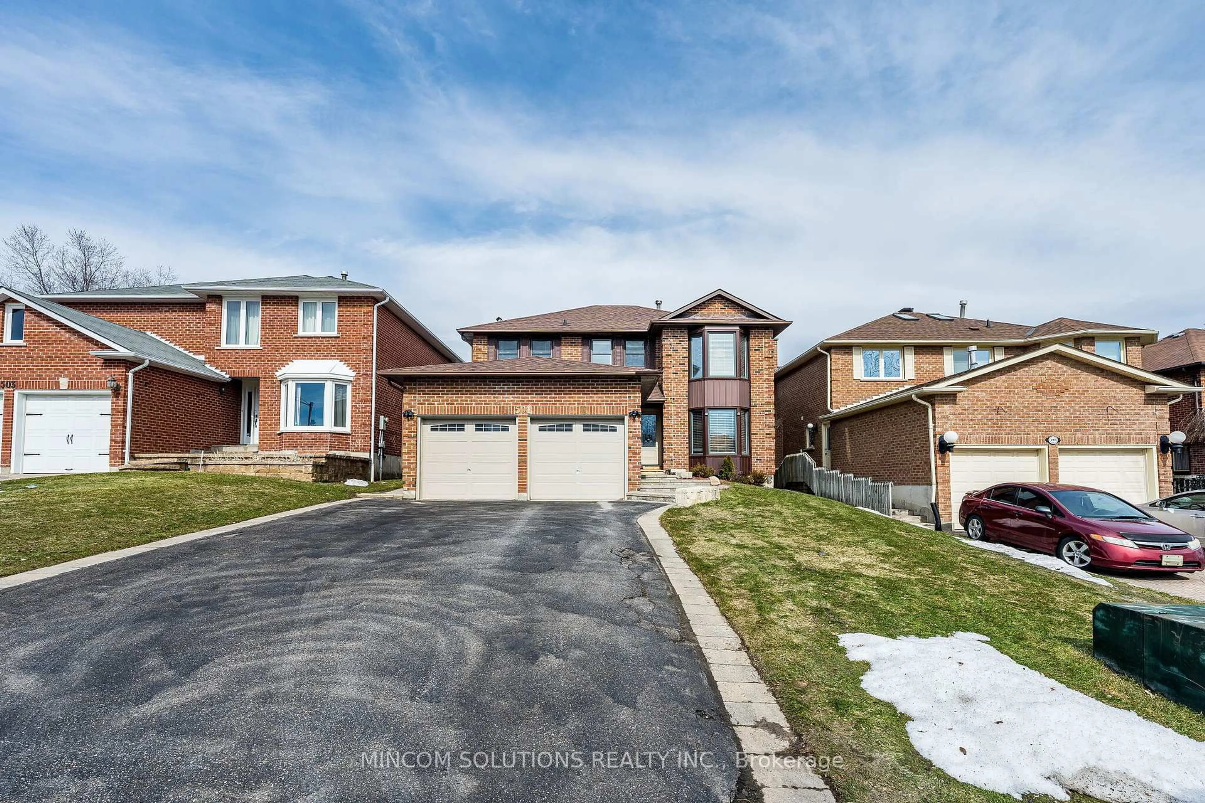 Home with brick exterior material, street for 501 Sundown Cres, Pickering Ontario L1V 6A7