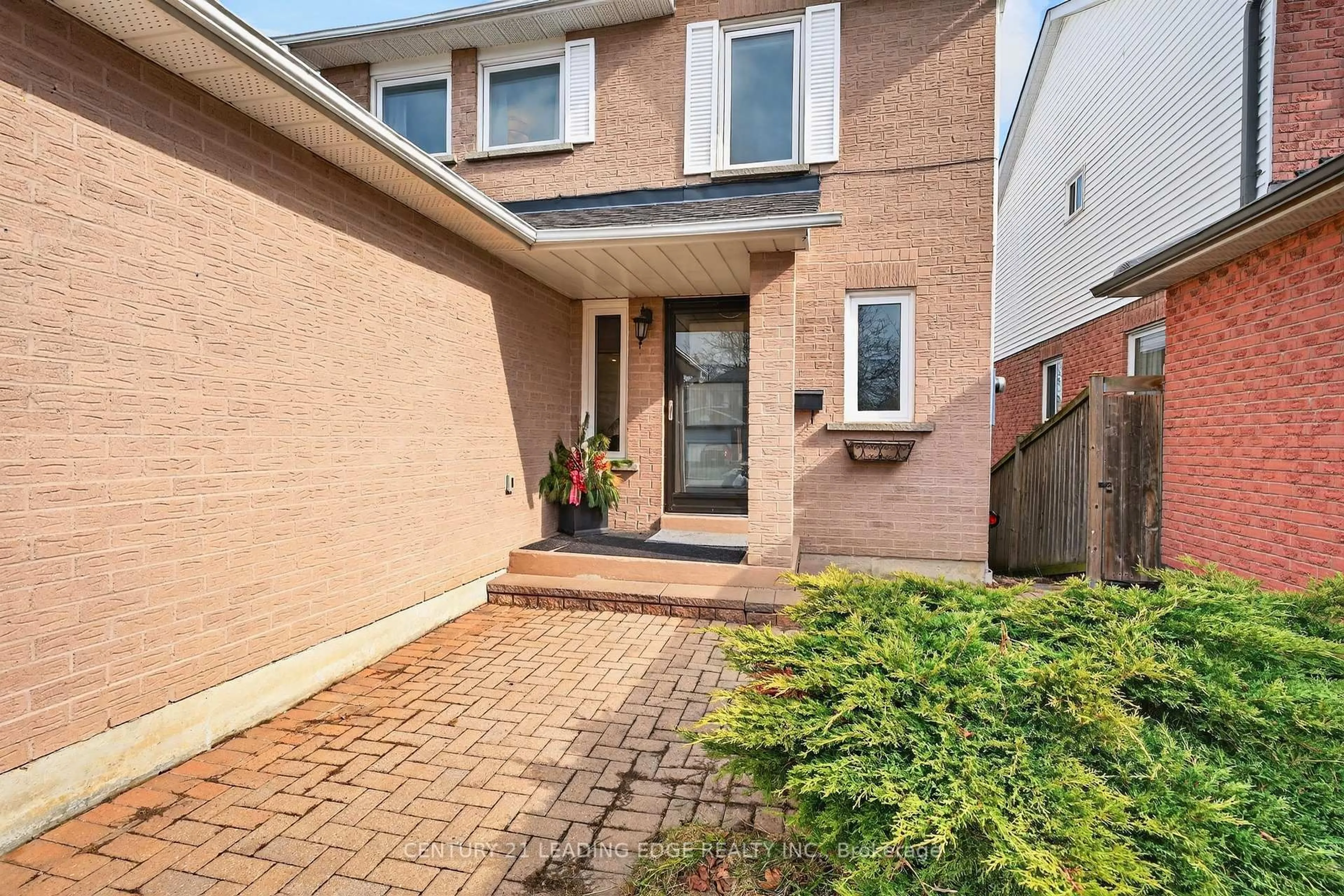 Home with brick exterior material, street for 46 Humphrey Dr, Ajax Ontario L1S 4Z4