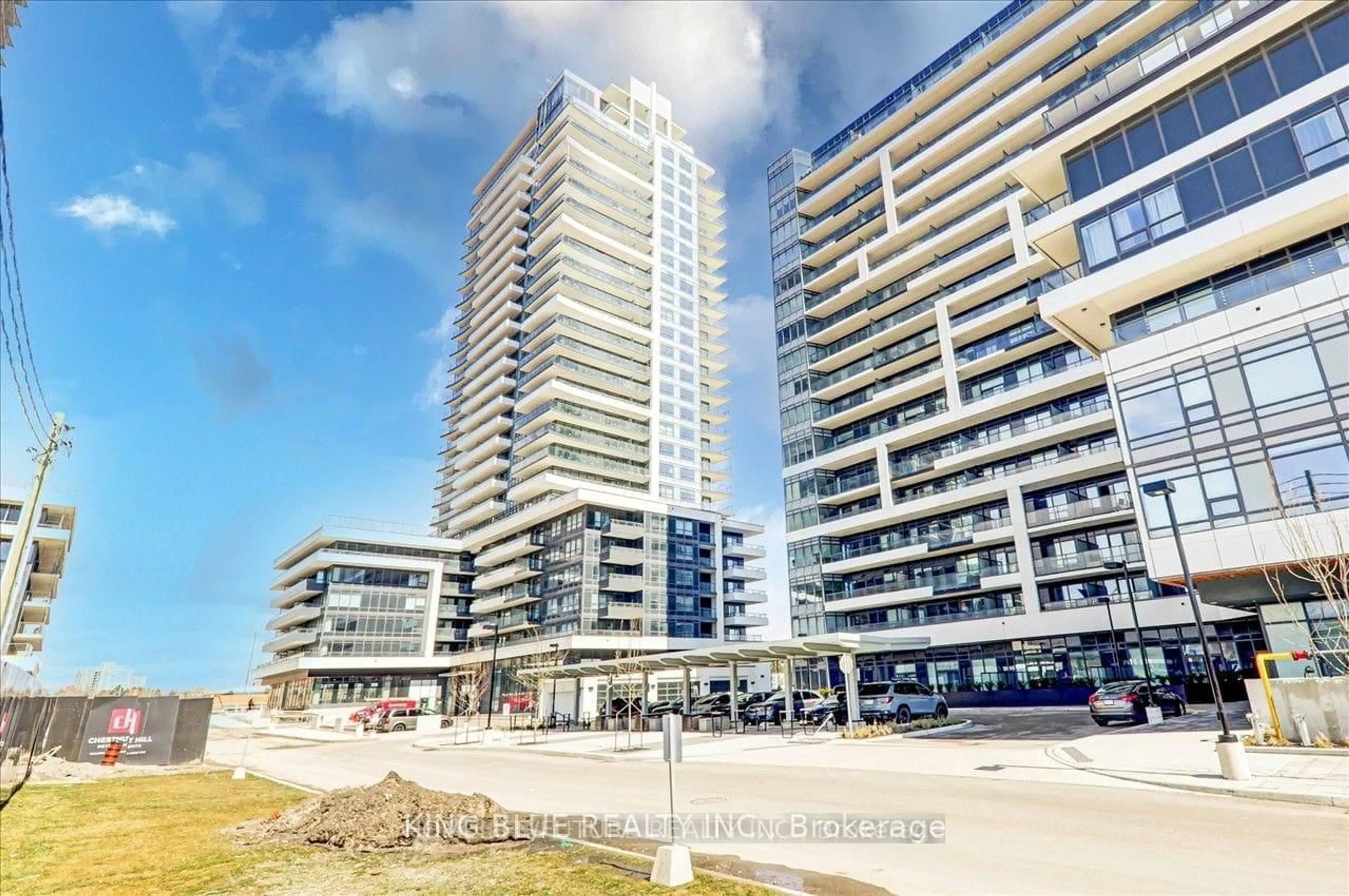 A pic from outside/outdoor area/front of a property/back of a property/a pic from drone, building for 1455 celebration Dr #1503, Pickering Ontario L1W 0C3