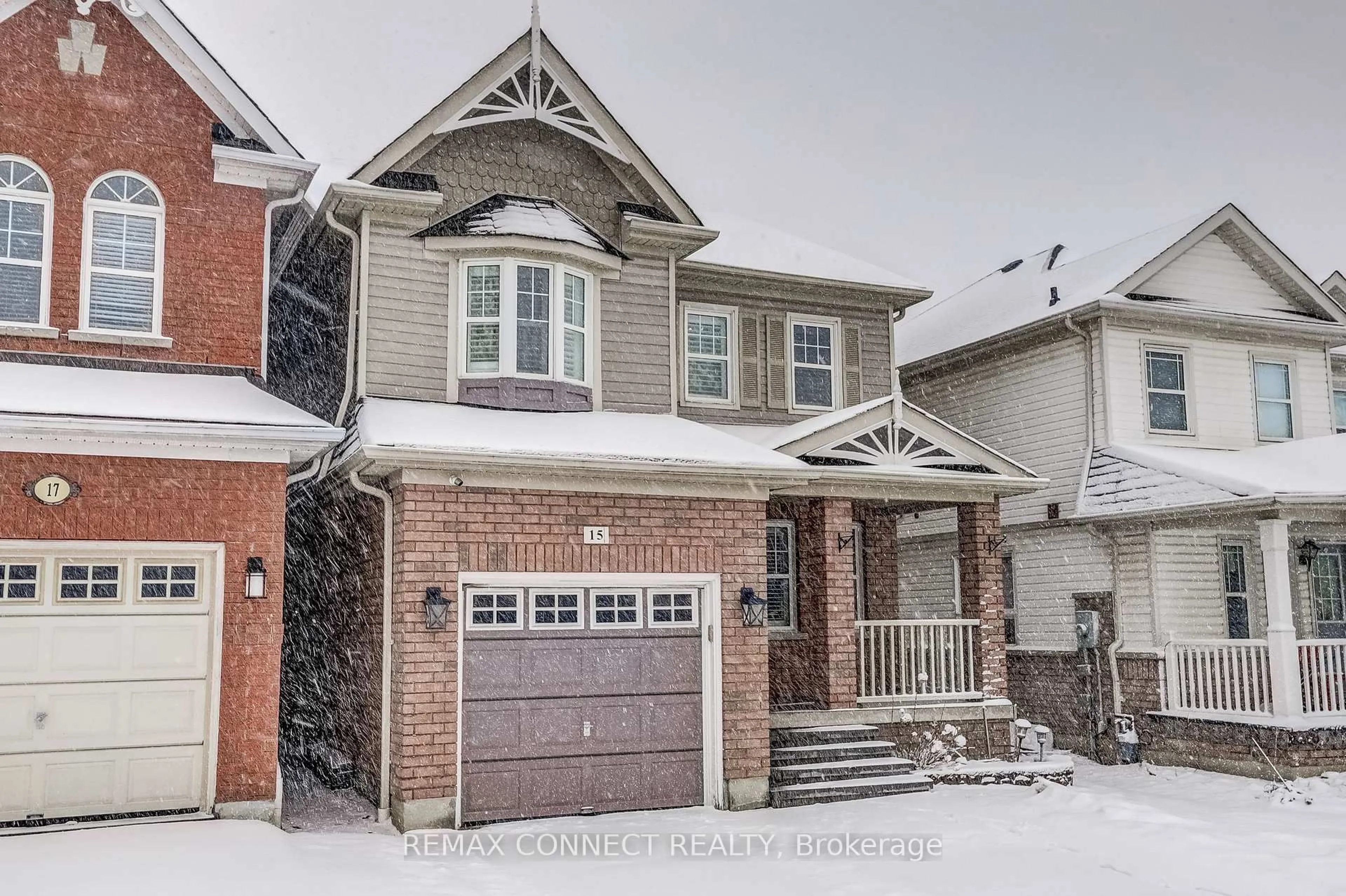 Home with brick exterior material, street for 15 Brownridge Pl, Whitby Ontario L1P 1W3