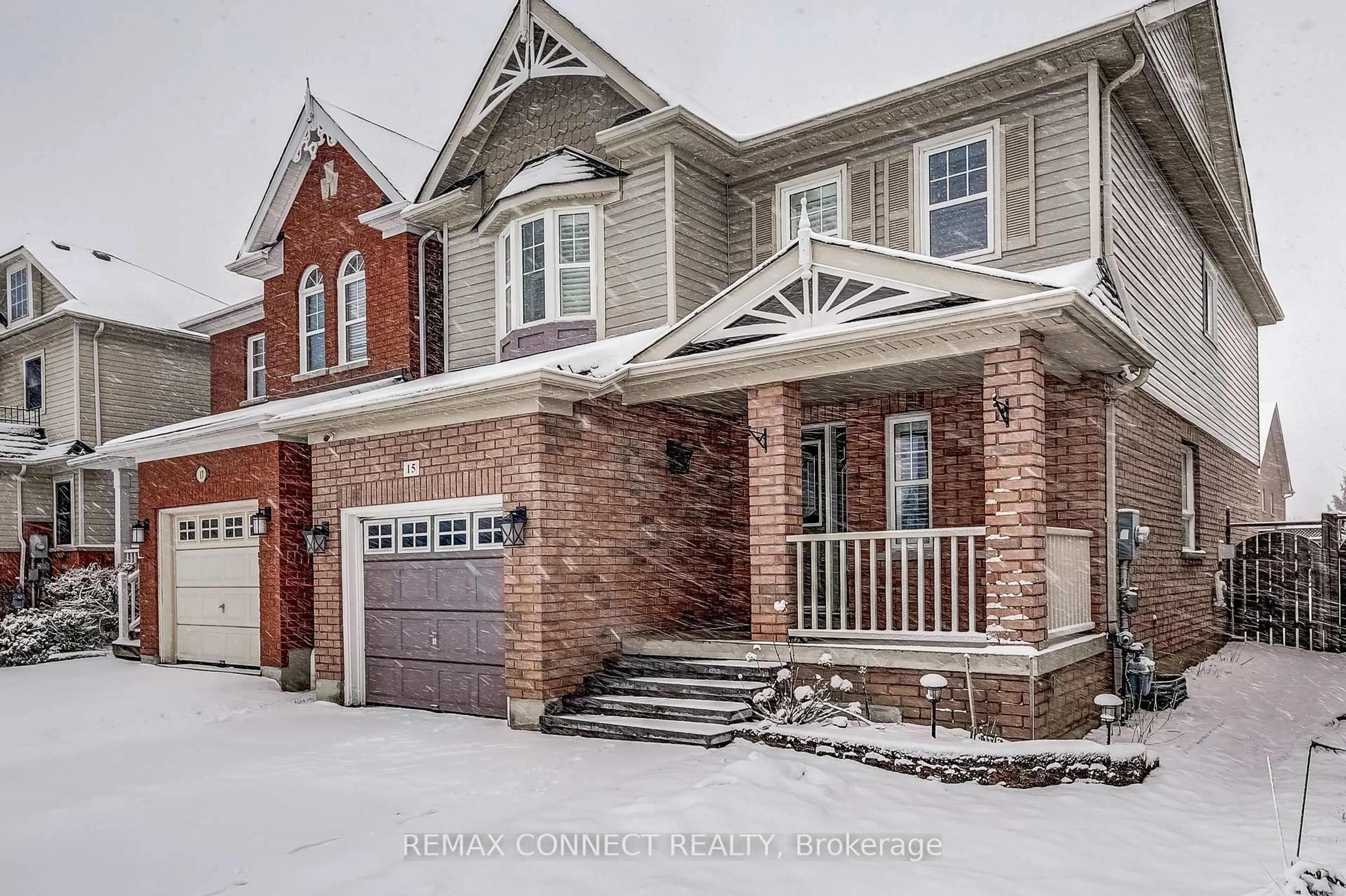 Home with brick exterior material, street for 15 Brownridge Pl, Whitby Ontario L1P 1W3