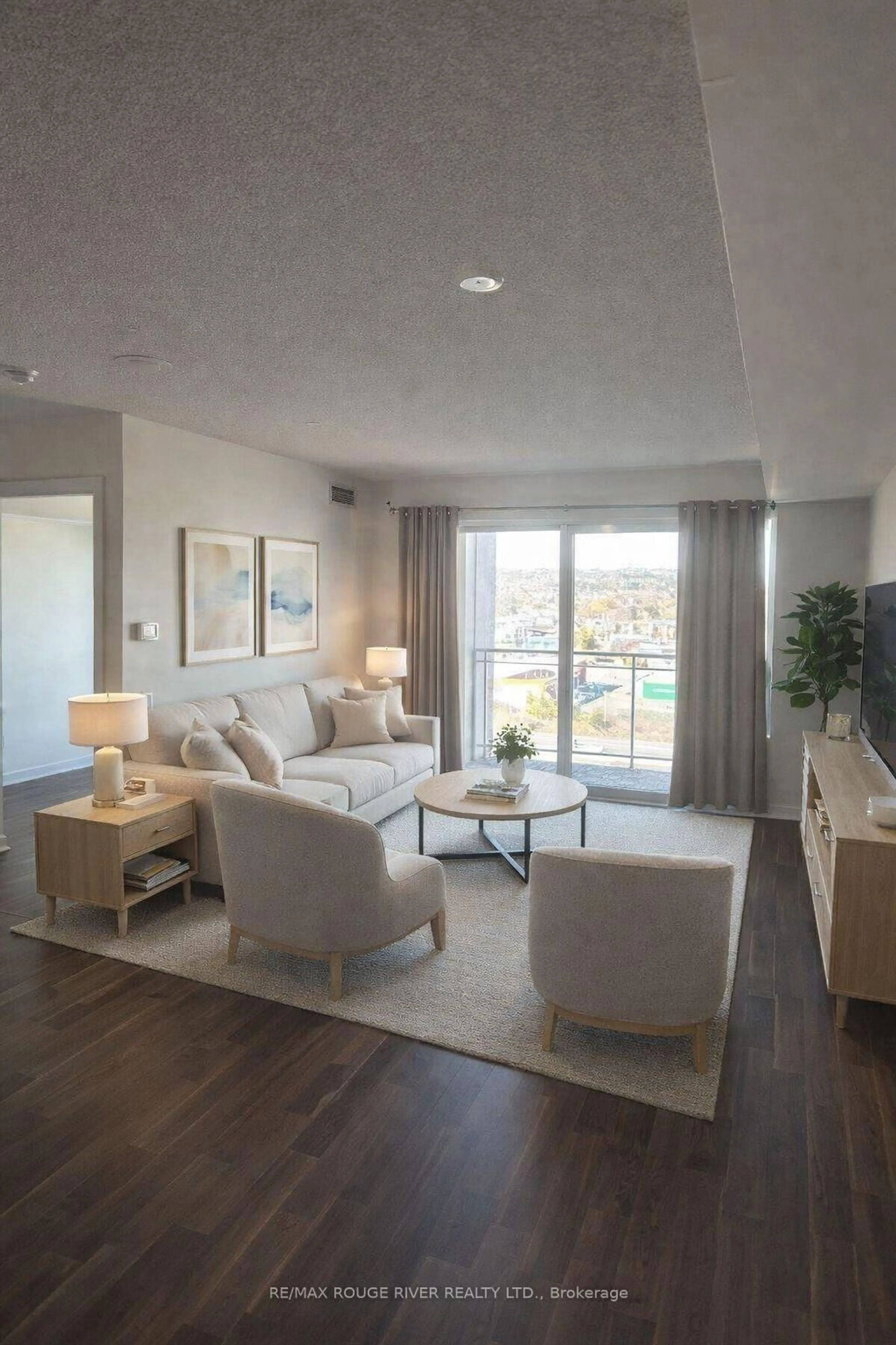 Living room with furniture, unknown for 1235 Bayly St #1207, Pickering Ontario L1W 1L7