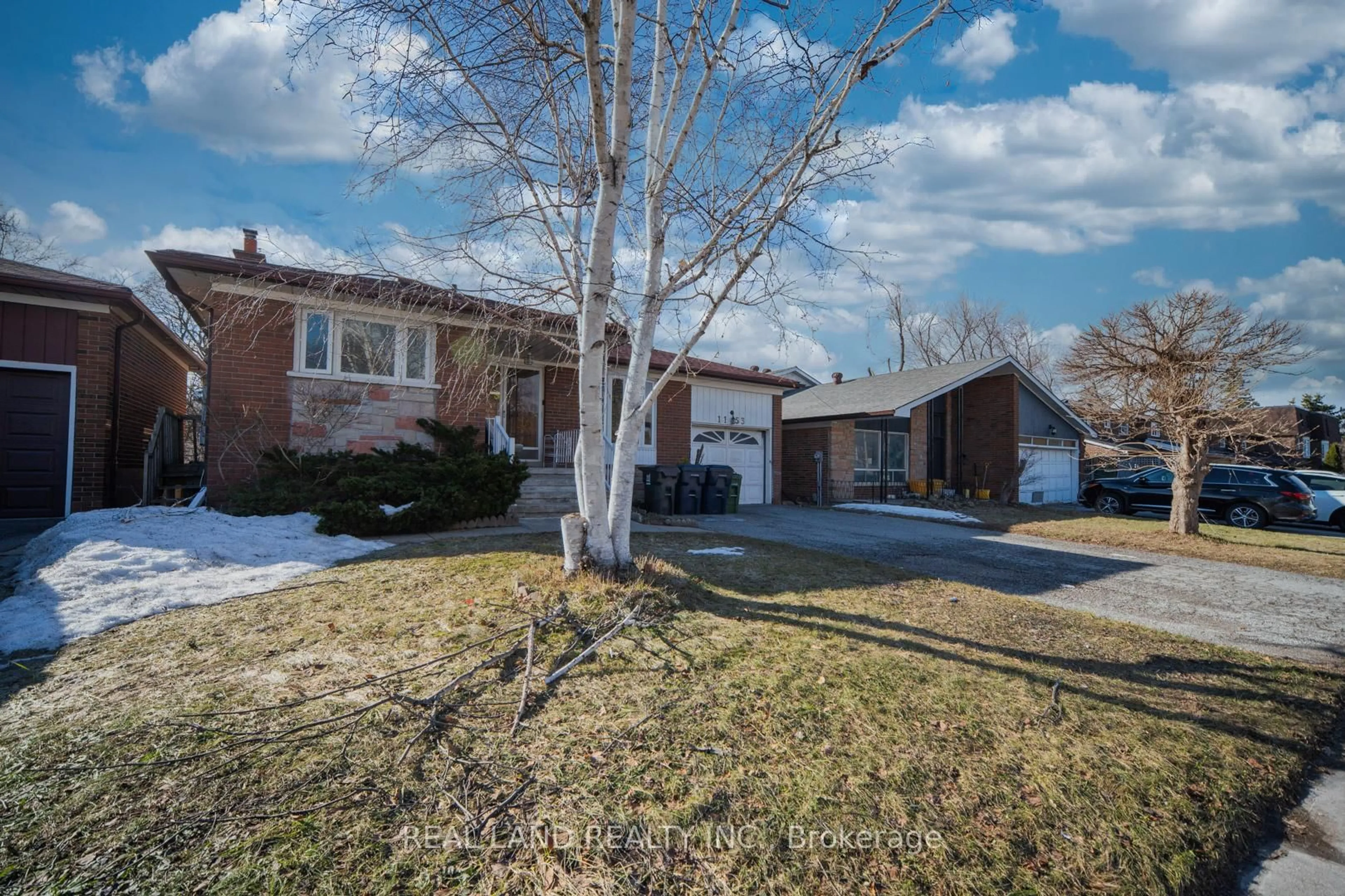 Home with brick exterior material, street for 1153 Huntingwood Dr, Toronto Ontario M1S 1K6