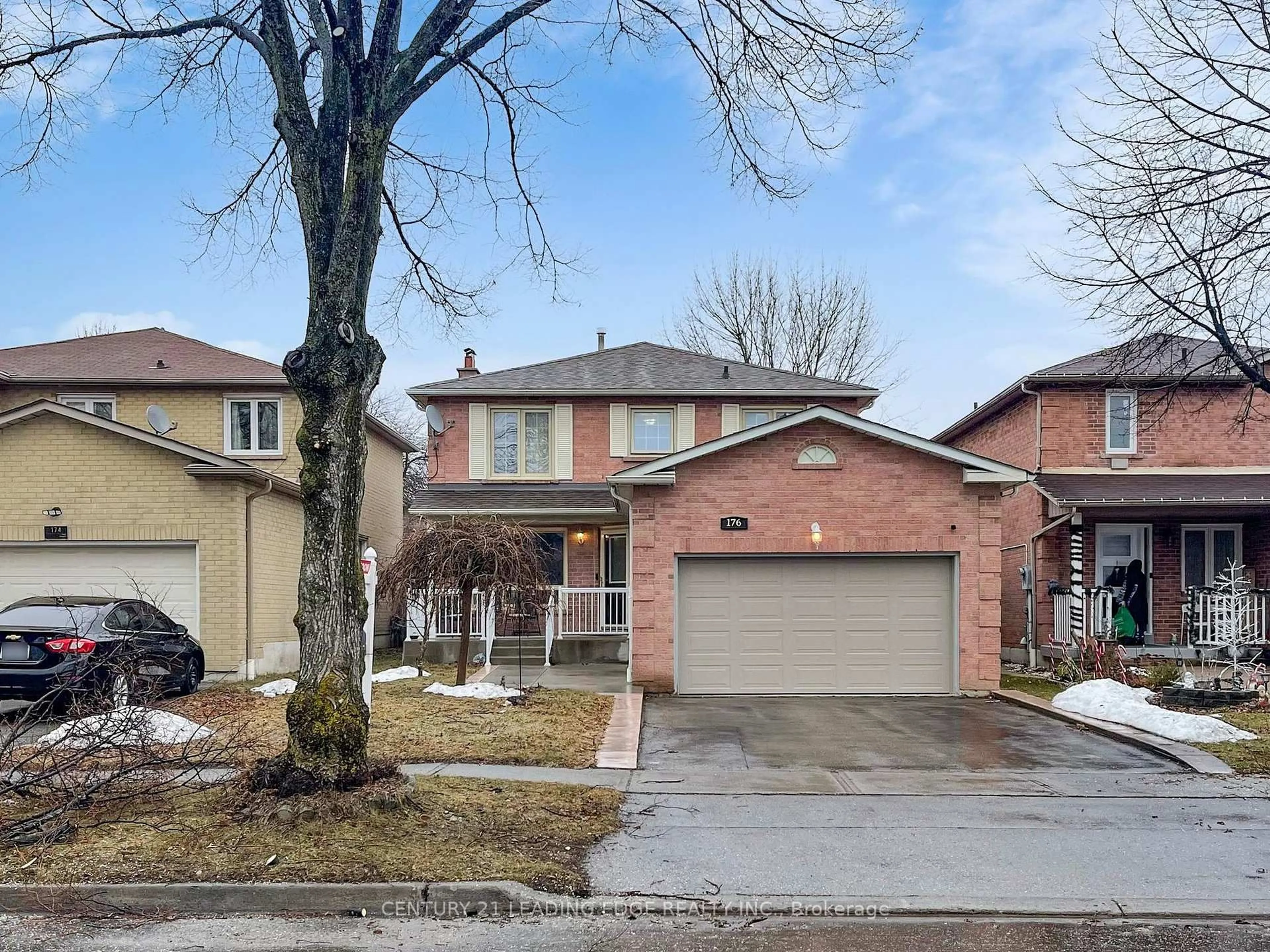 Home with brick exterior material, street for 176 Large Cres, Ajax Ontario L1T 2R2