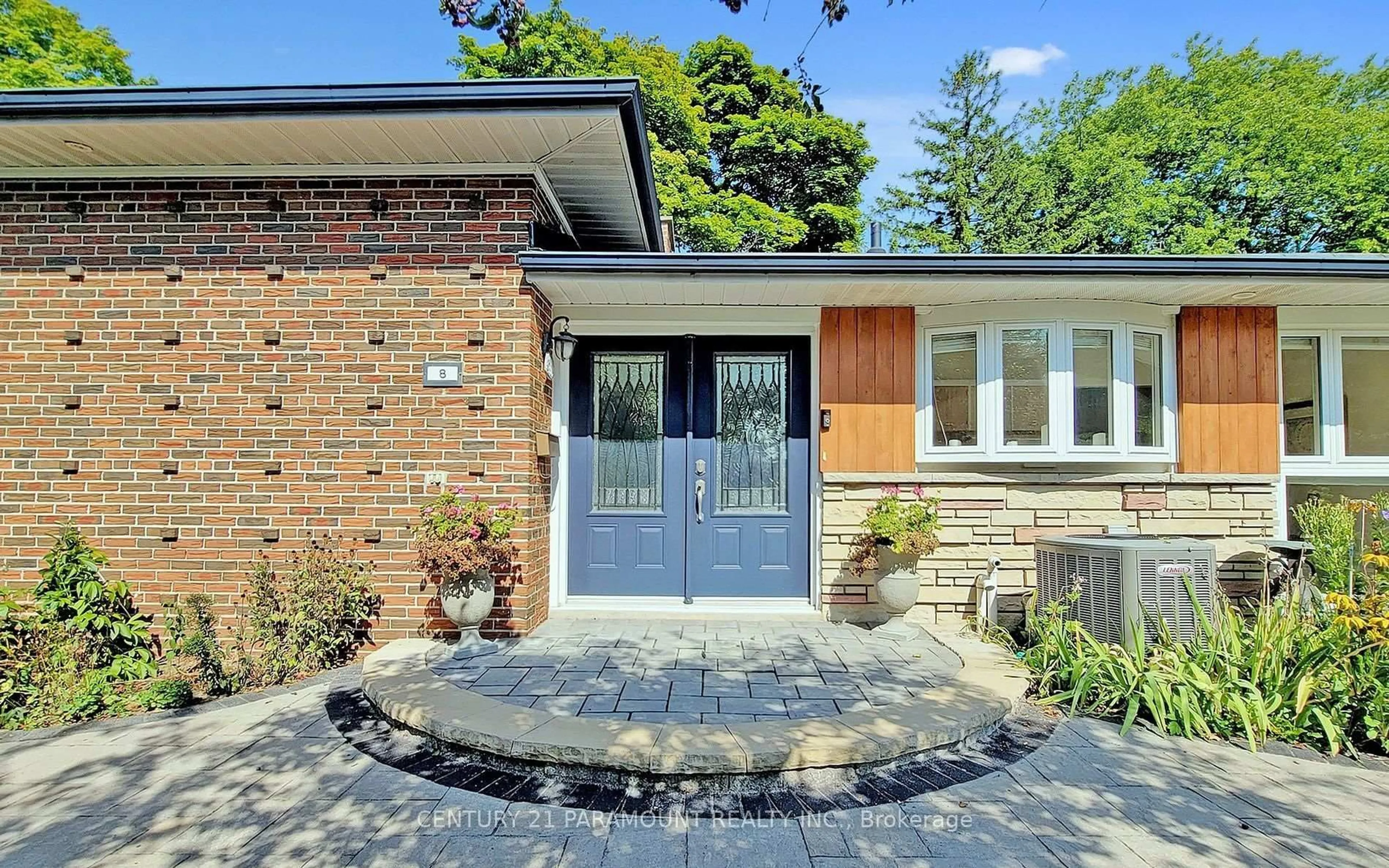 Home with brick exterior material, street for 8 Waterfield Dr, Toronto Ontario M1P 3W5