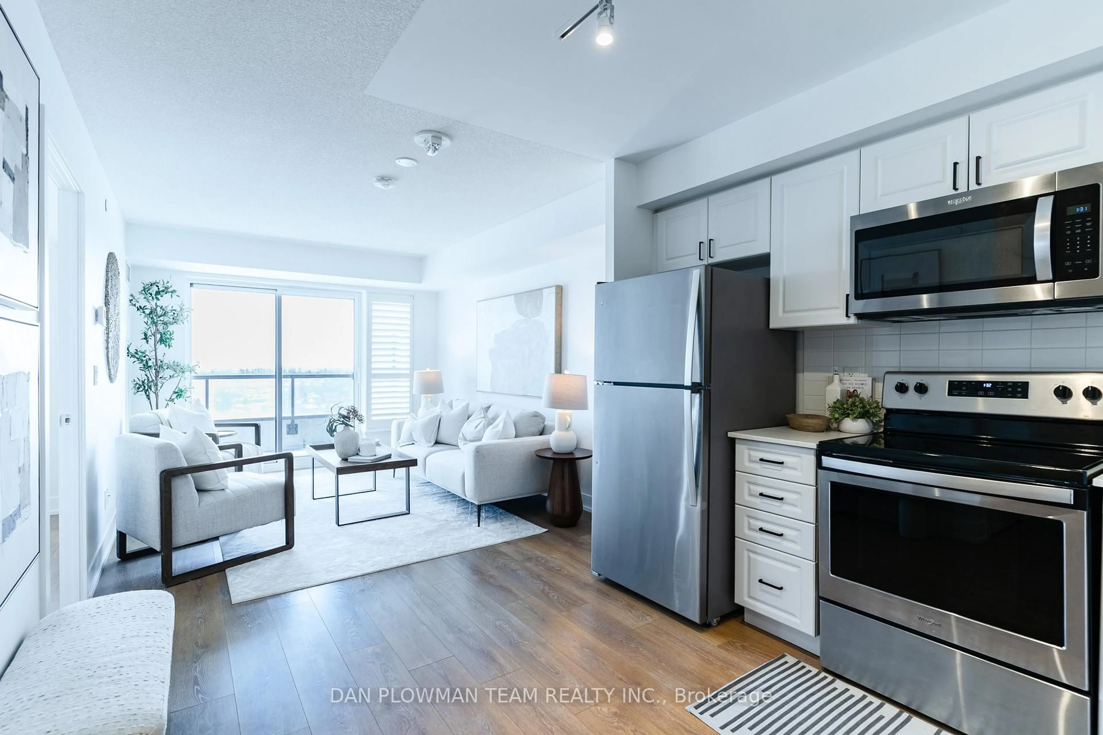 Open concept kitchen, unknown for 1255 Bayly St #1005, Pickering Ontario L1W 0B6