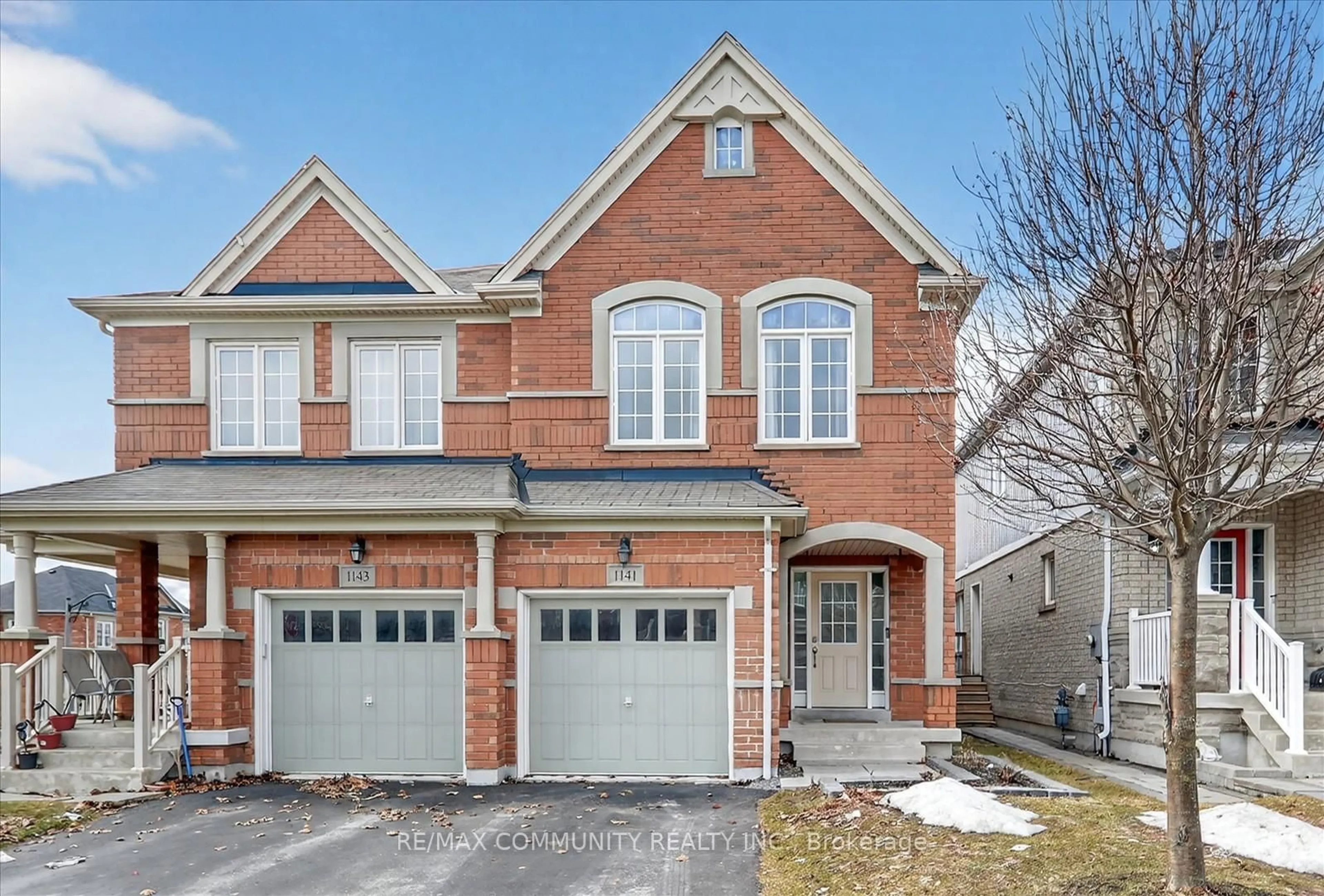 Home with brick exterior material, street for 1141 Schooling Dr, Oshawa Ontario L1K 0S3