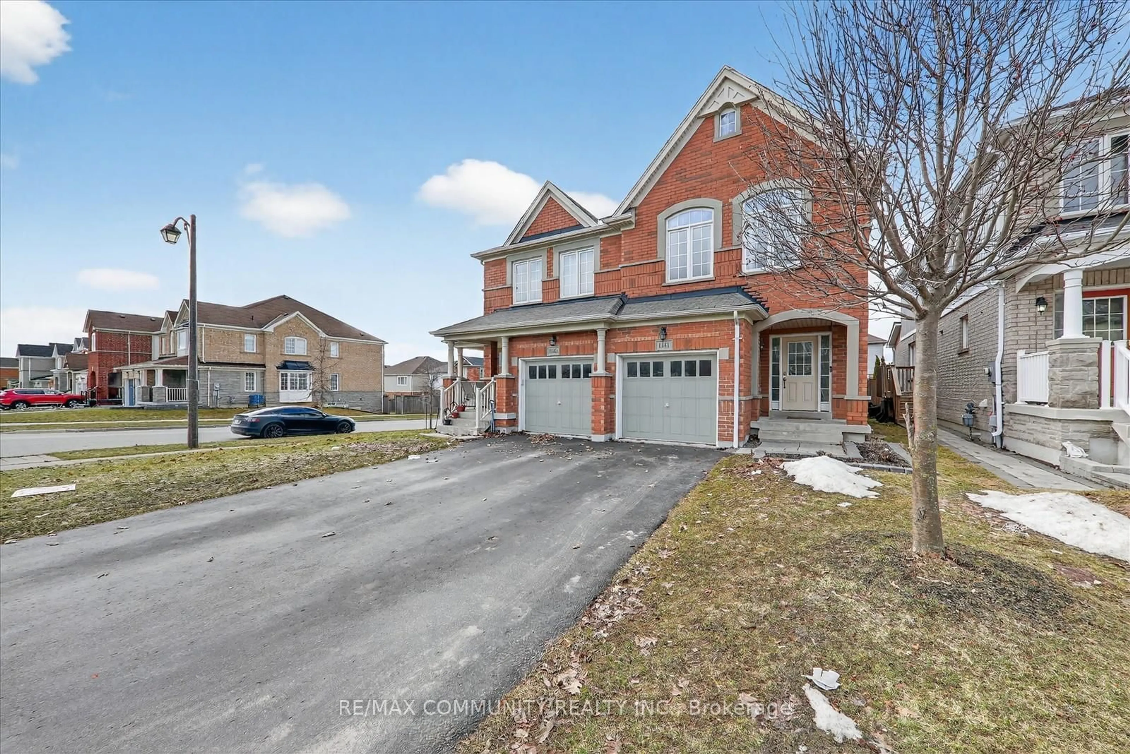 Home with brick exterior material, street for 1141 Schooling Dr, Oshawa Ontario L1K 0S3