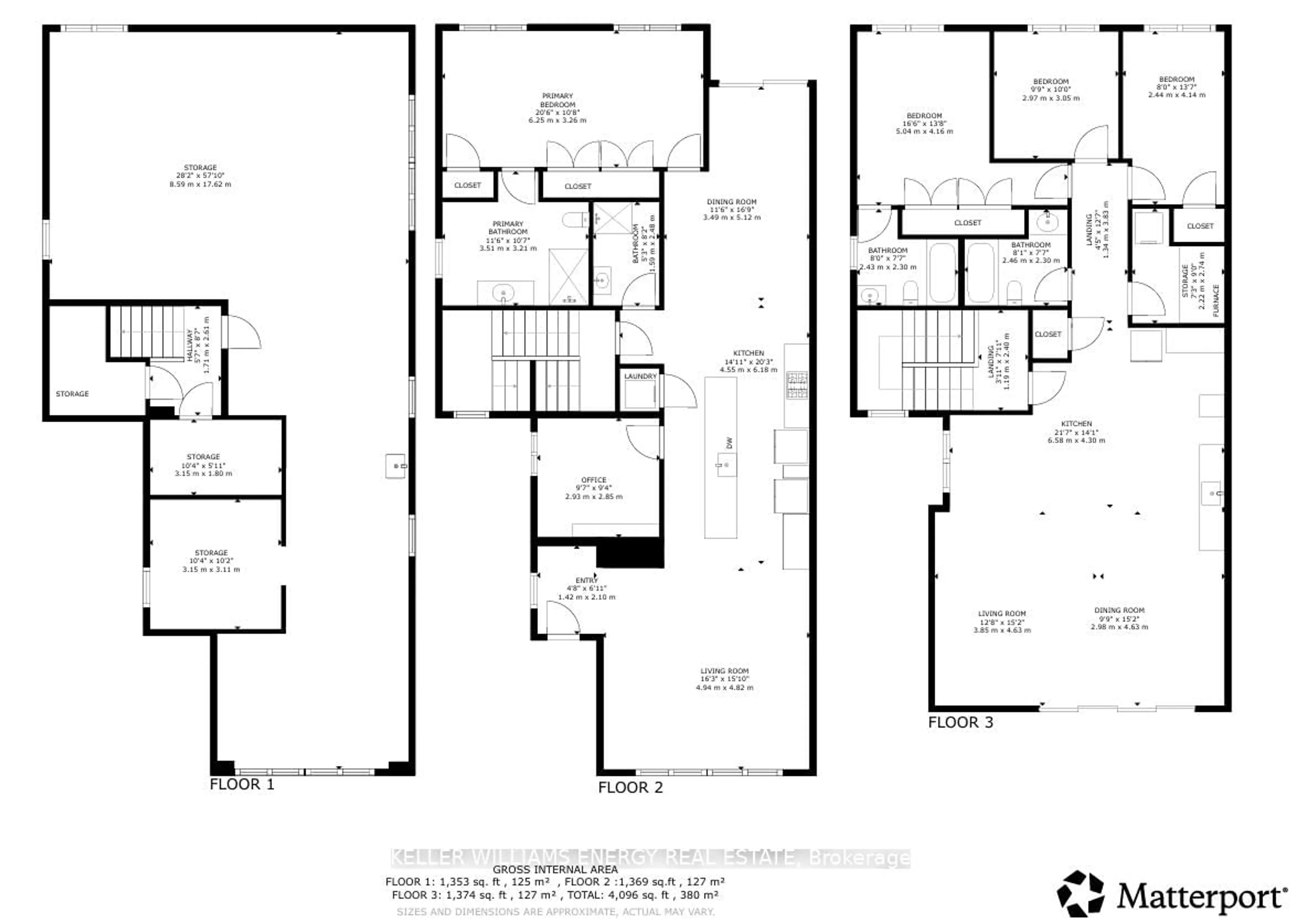 Floor plan for 491 Drew St, Oshawa Ontario L1H 5B8