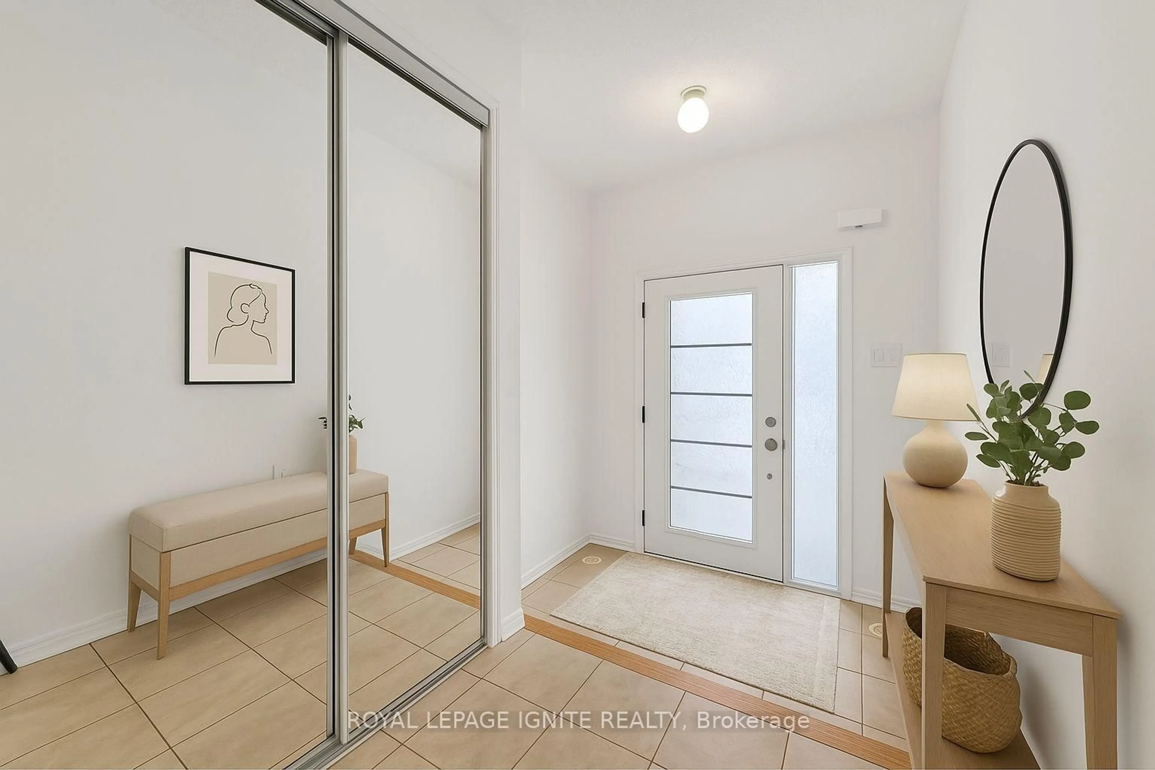 Indoor entryway for 37 Prince William Blvd, Clarington Ontario L1C 7E5