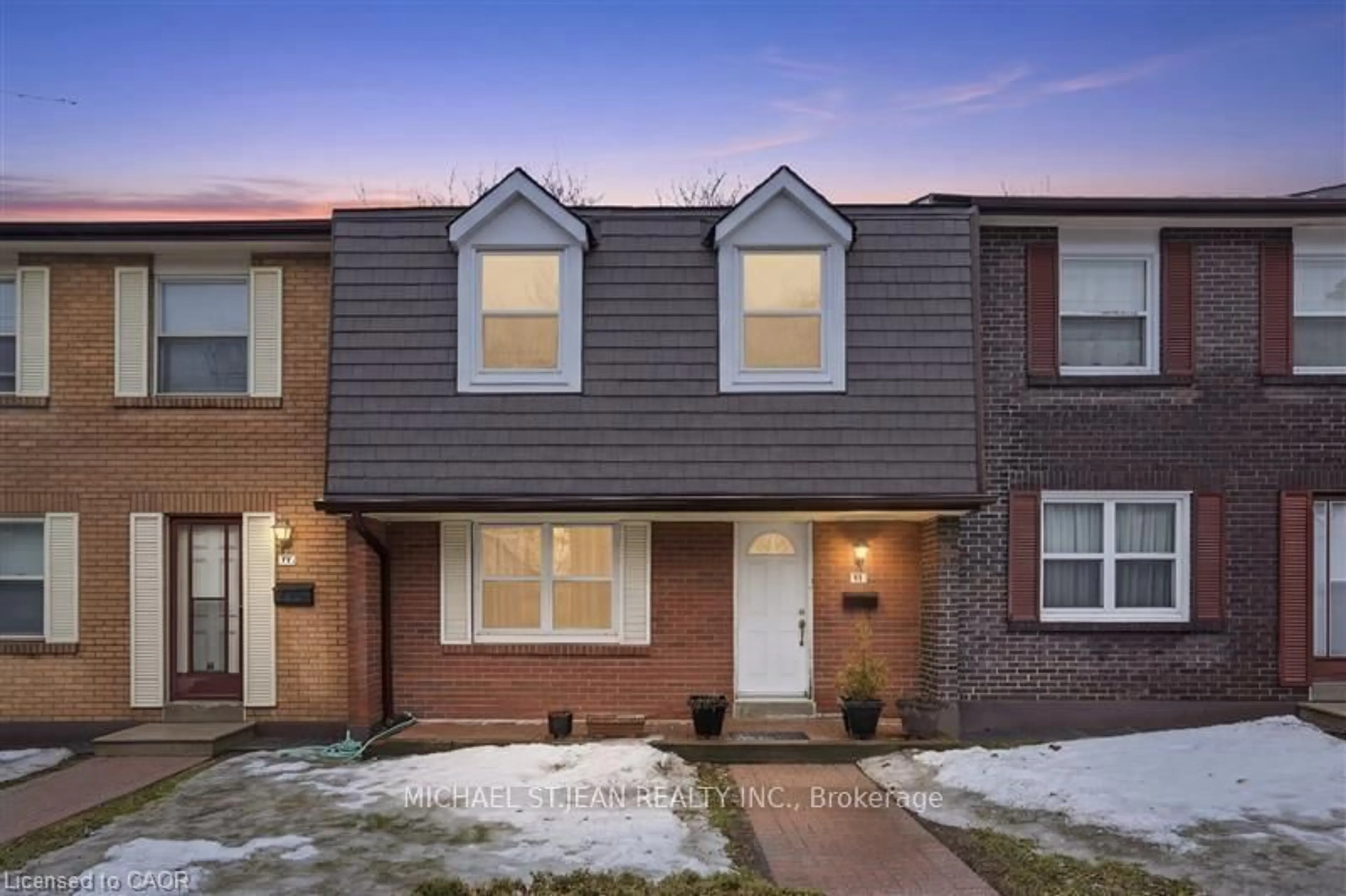 Home with brick exterior material, street for 25 Brimwood Blvd #92, Toronto Ontario M1V 1E2