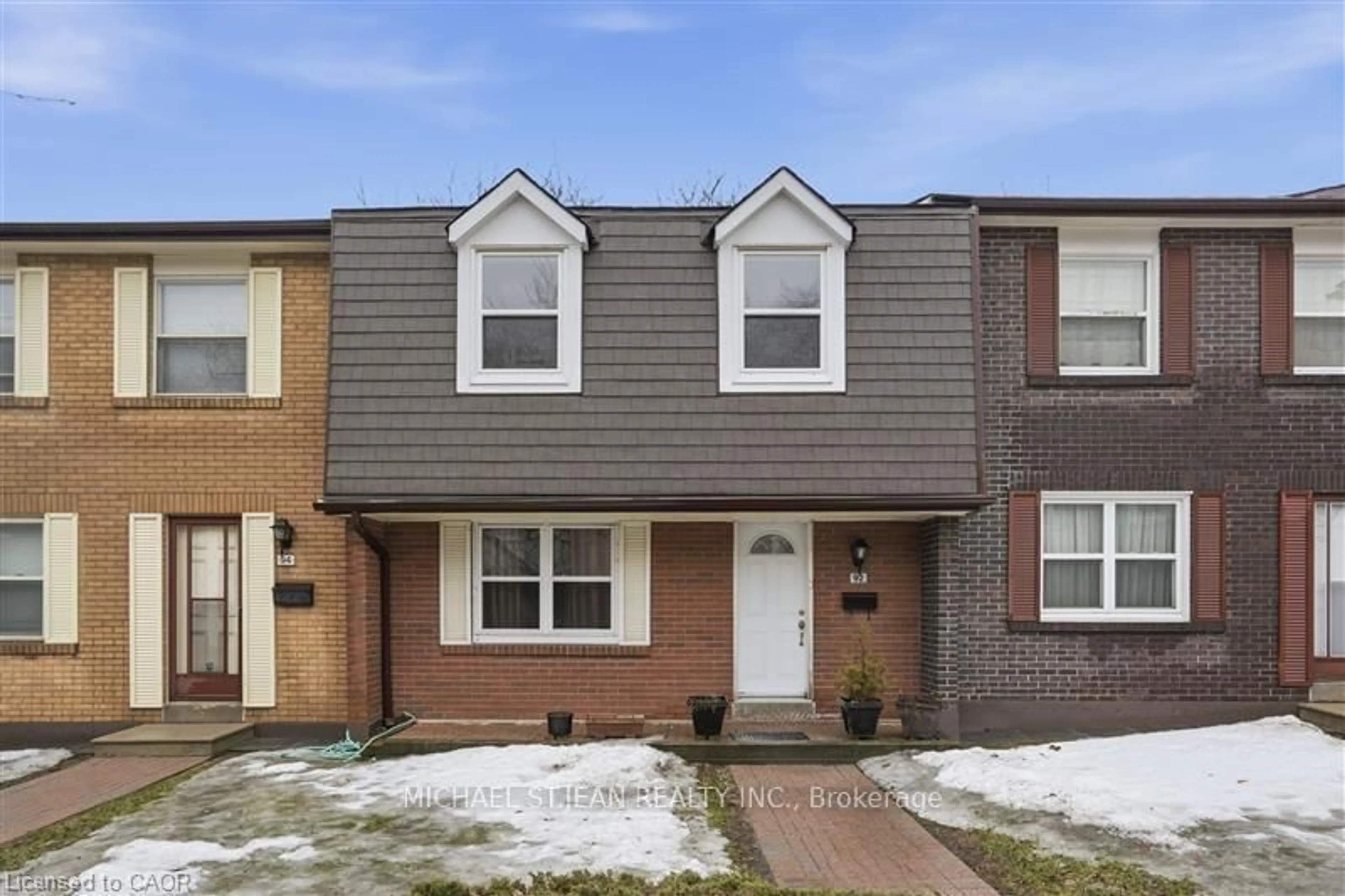 Home with brick exterior material, street for 25 Brimwood Blvd #92, Toronto Ontario M1V 1E2