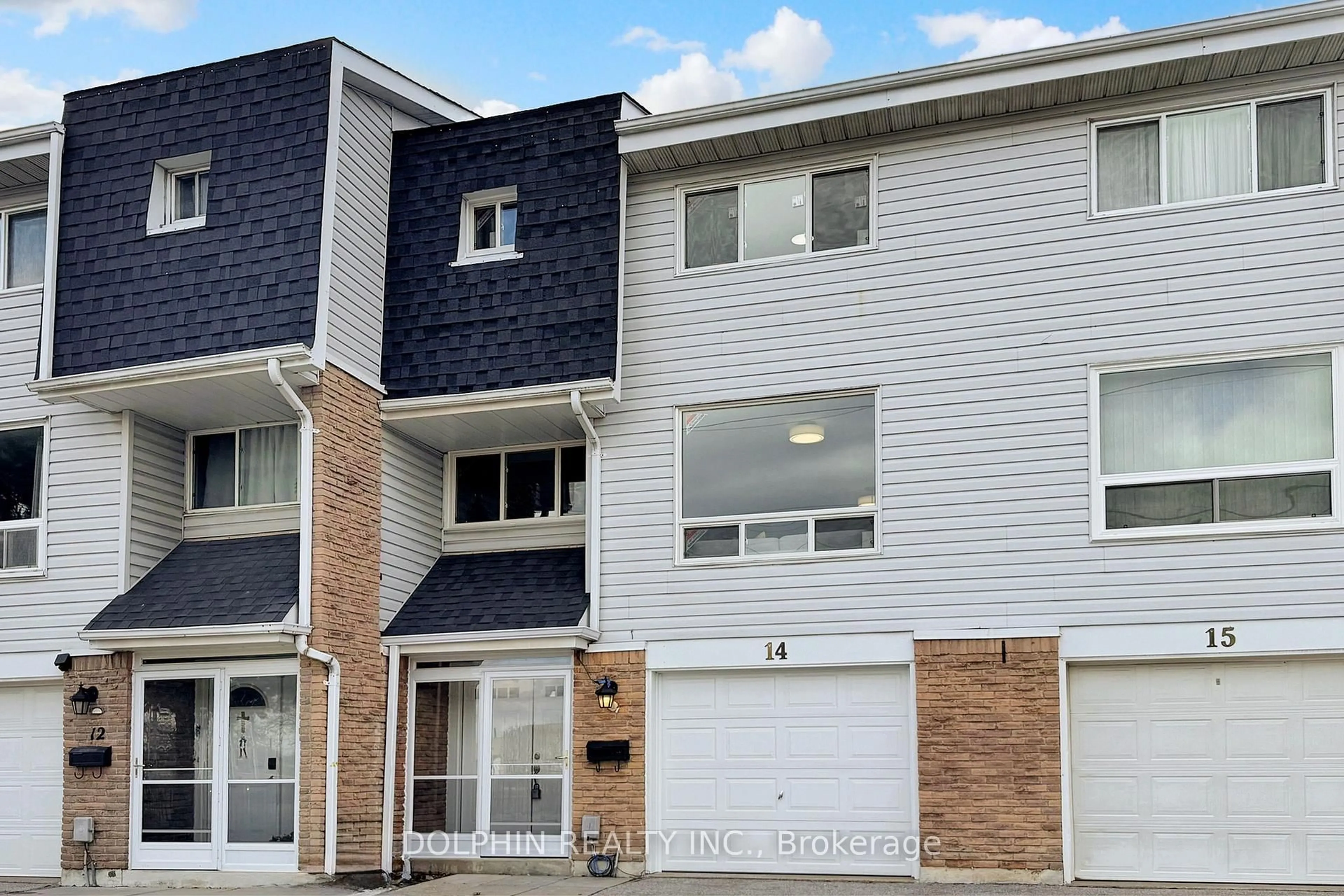 Home with vinyl exterior material, street for 33 Celeste Dr #14, Toronto Ontario M1E 2V2