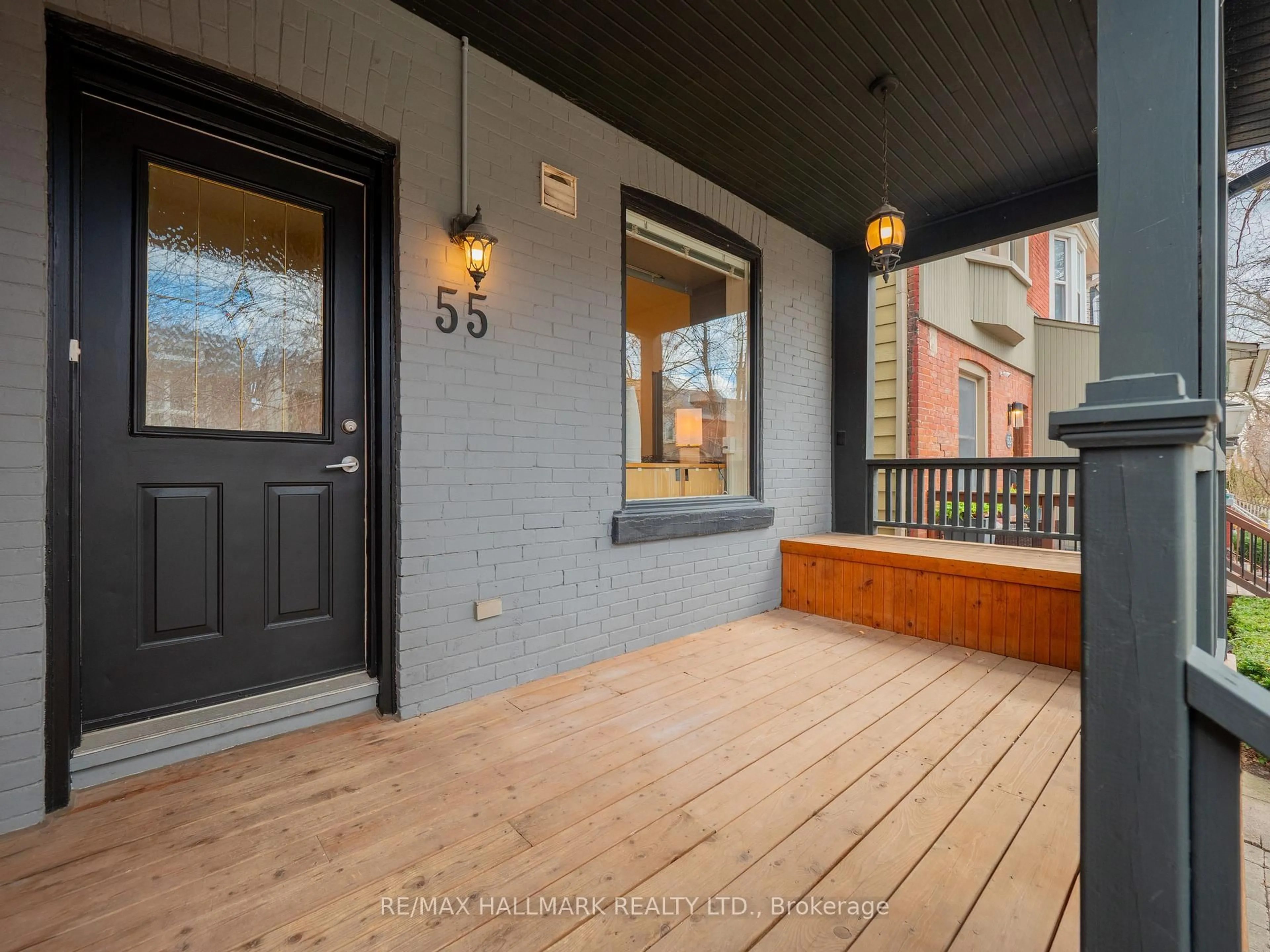 Indoor entryway for 55 Galt Ave, Toronto Ontario M4M 2Z2