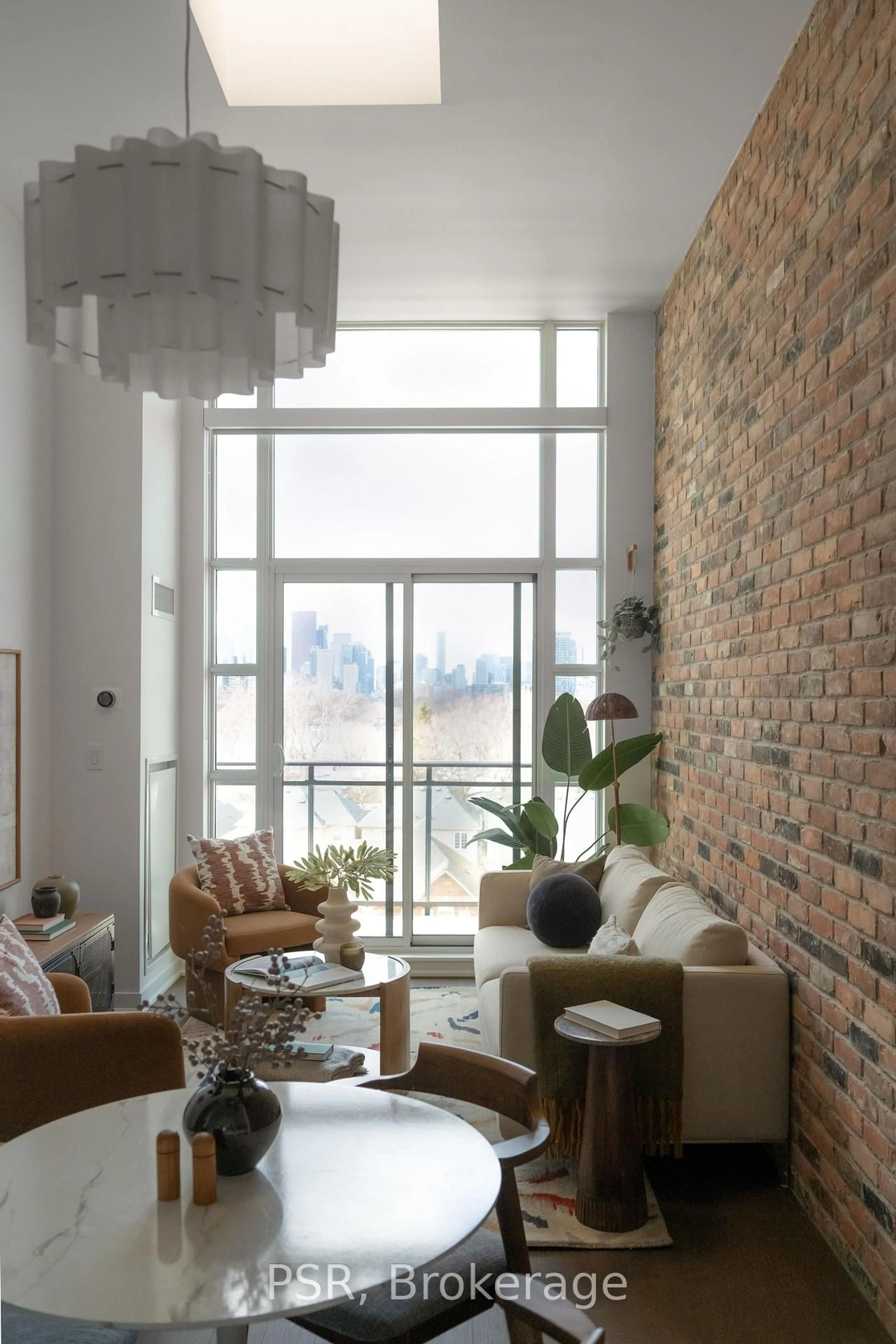 Living room with furniture, unknown for 88 Colgate Ave #PH28, Toronto Ontario M4M 0A6