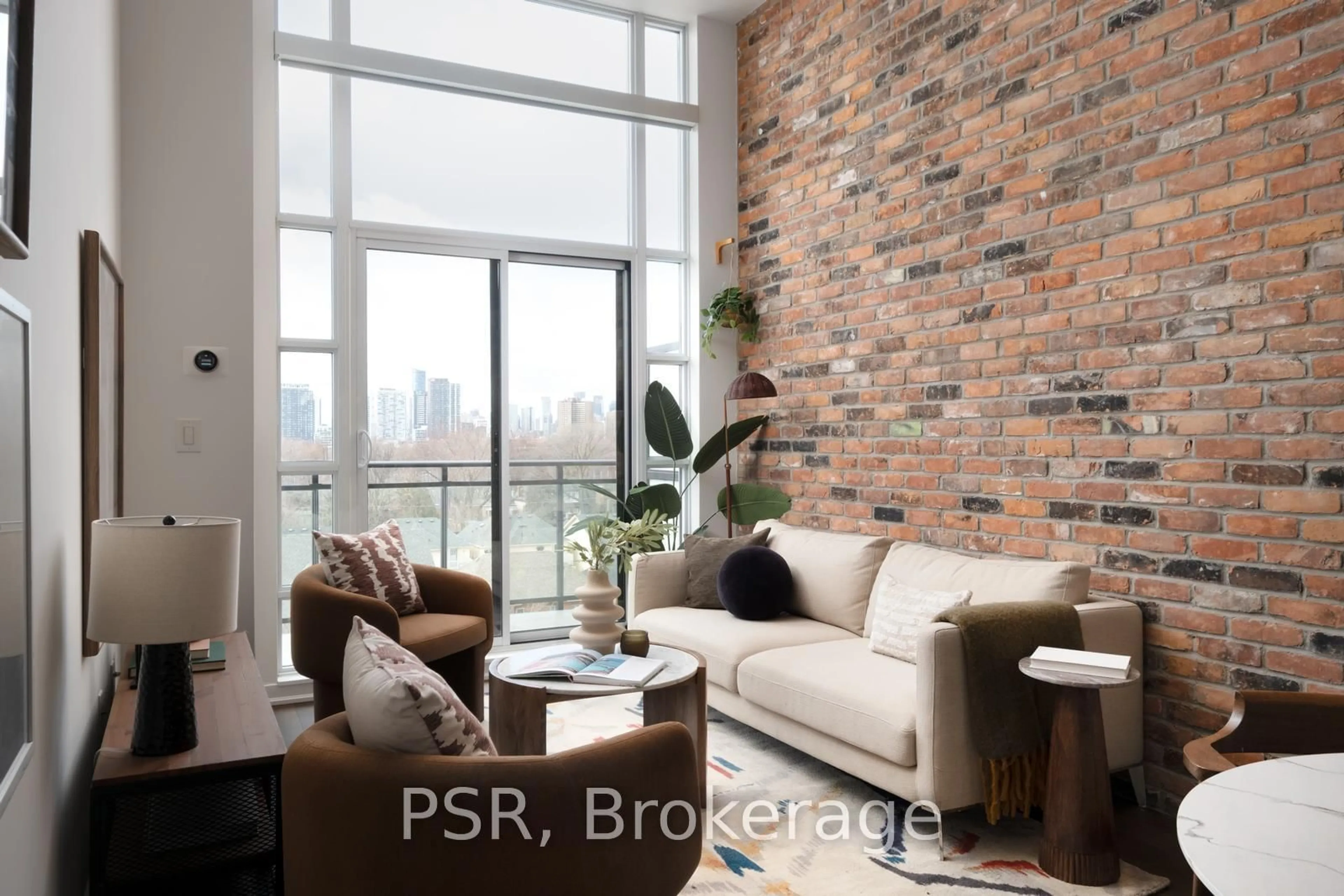 Home with brick exterior material, street for 88 Colgate Ave #PH28, Toronto Ontario M4M 0A6