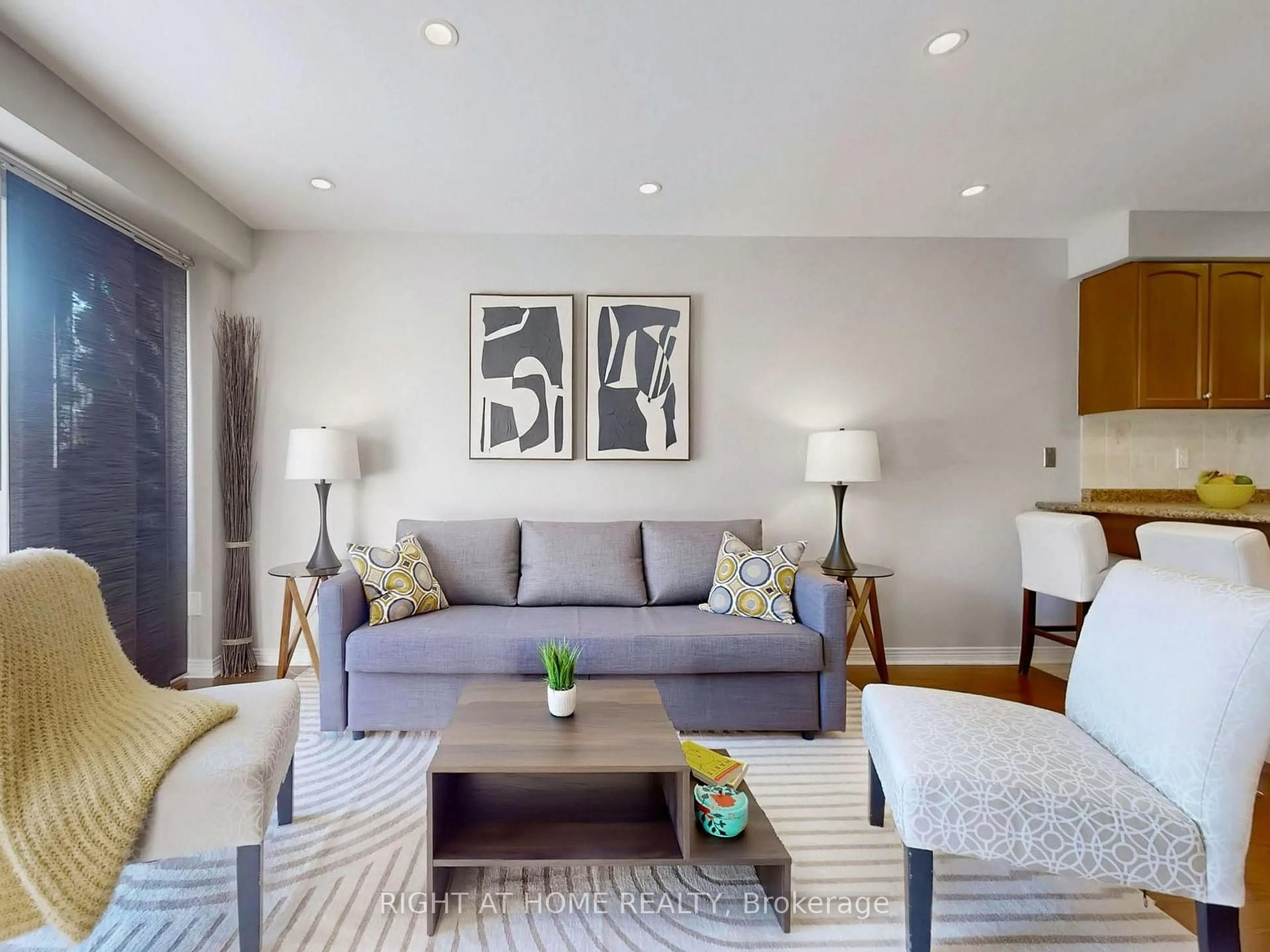 Living room with furniture, unknown for 49 Wilkes Cres, Toronto Ontario M1L 0B4