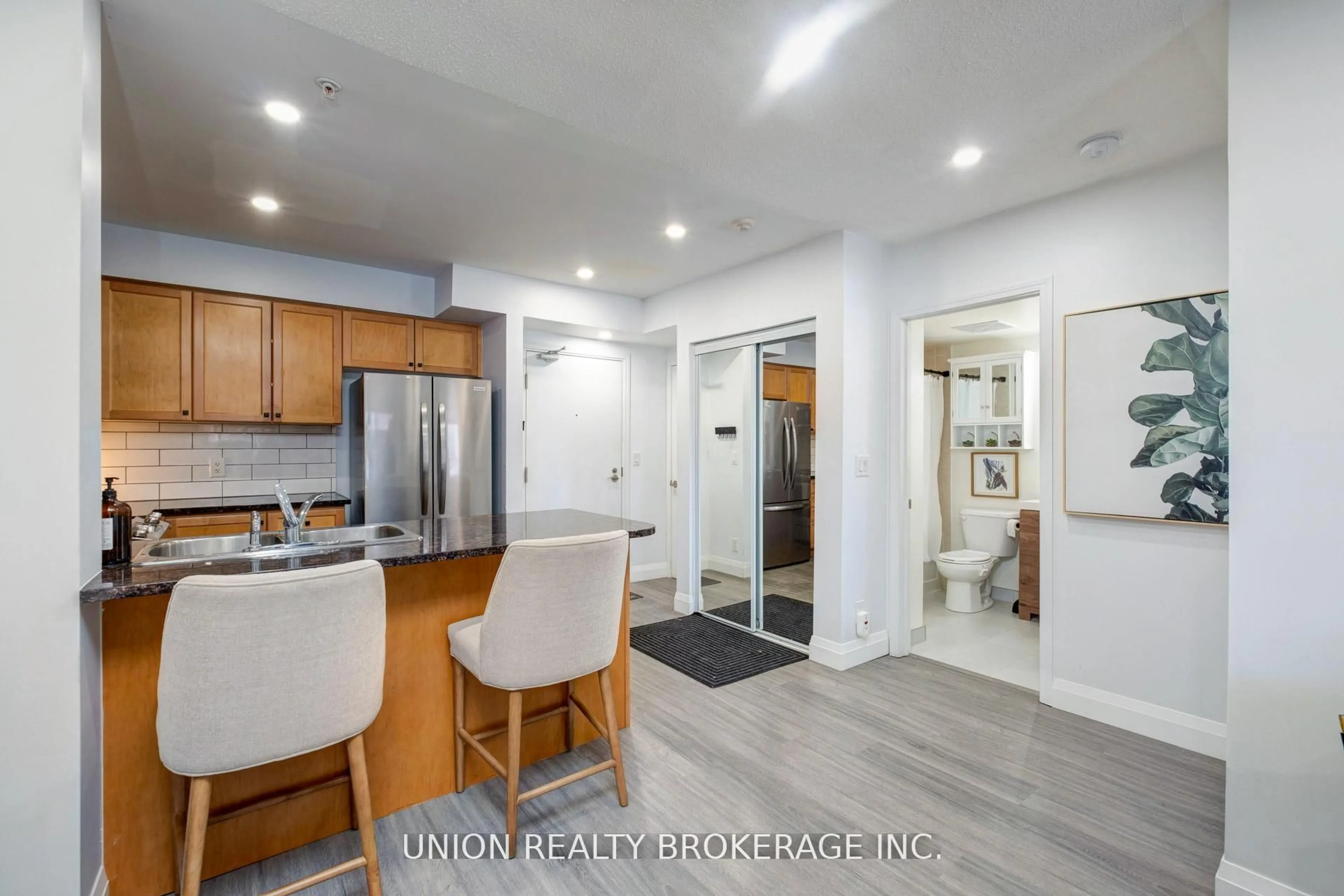 Open concept kitchen, unknown for 60 Mendelssohn St #115, Toronto Ontario M1L 0G9