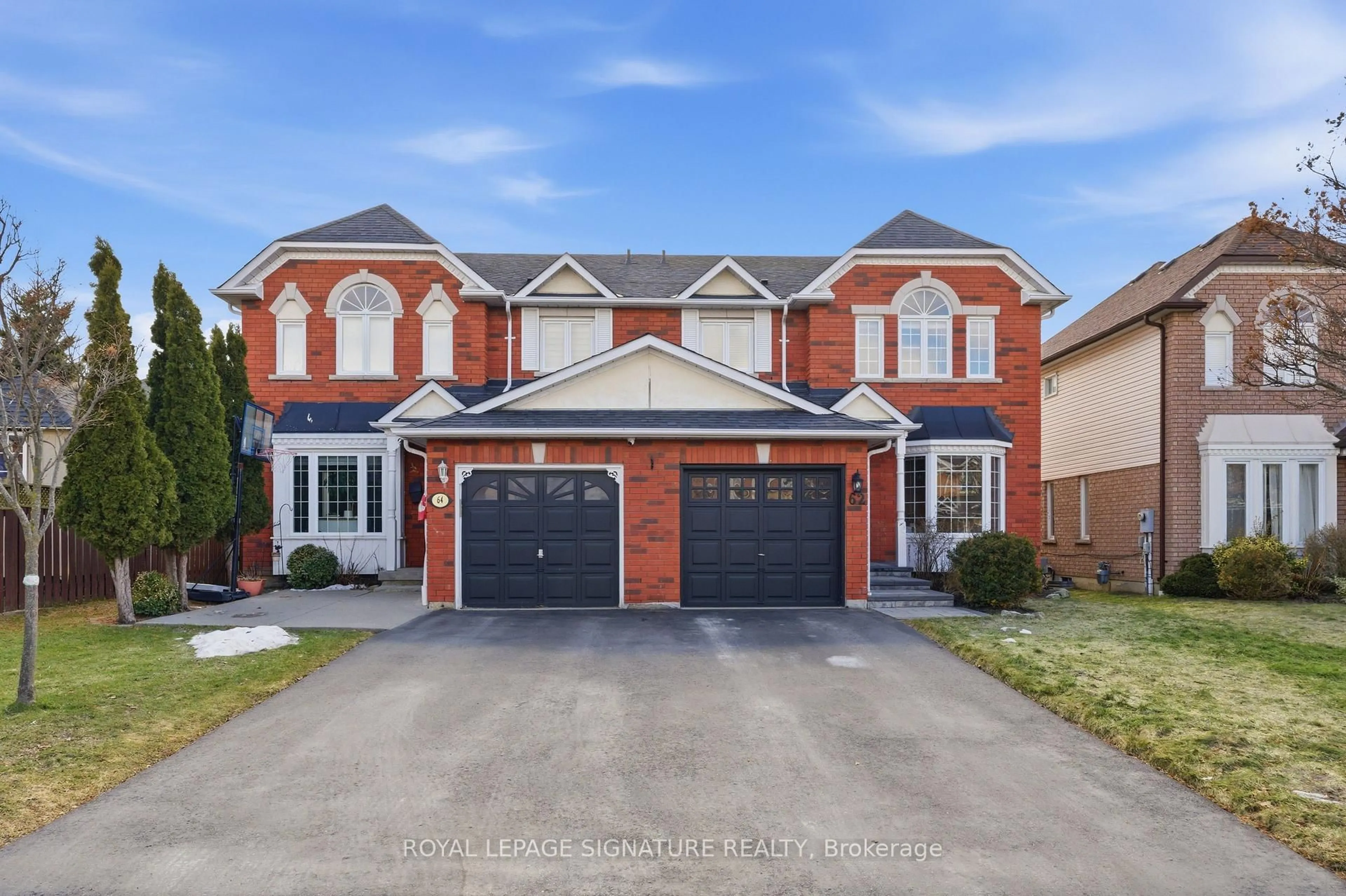 Home with brick exterior material, street for 62 Bowles Dr, Ajax Ontario L1T 4B6