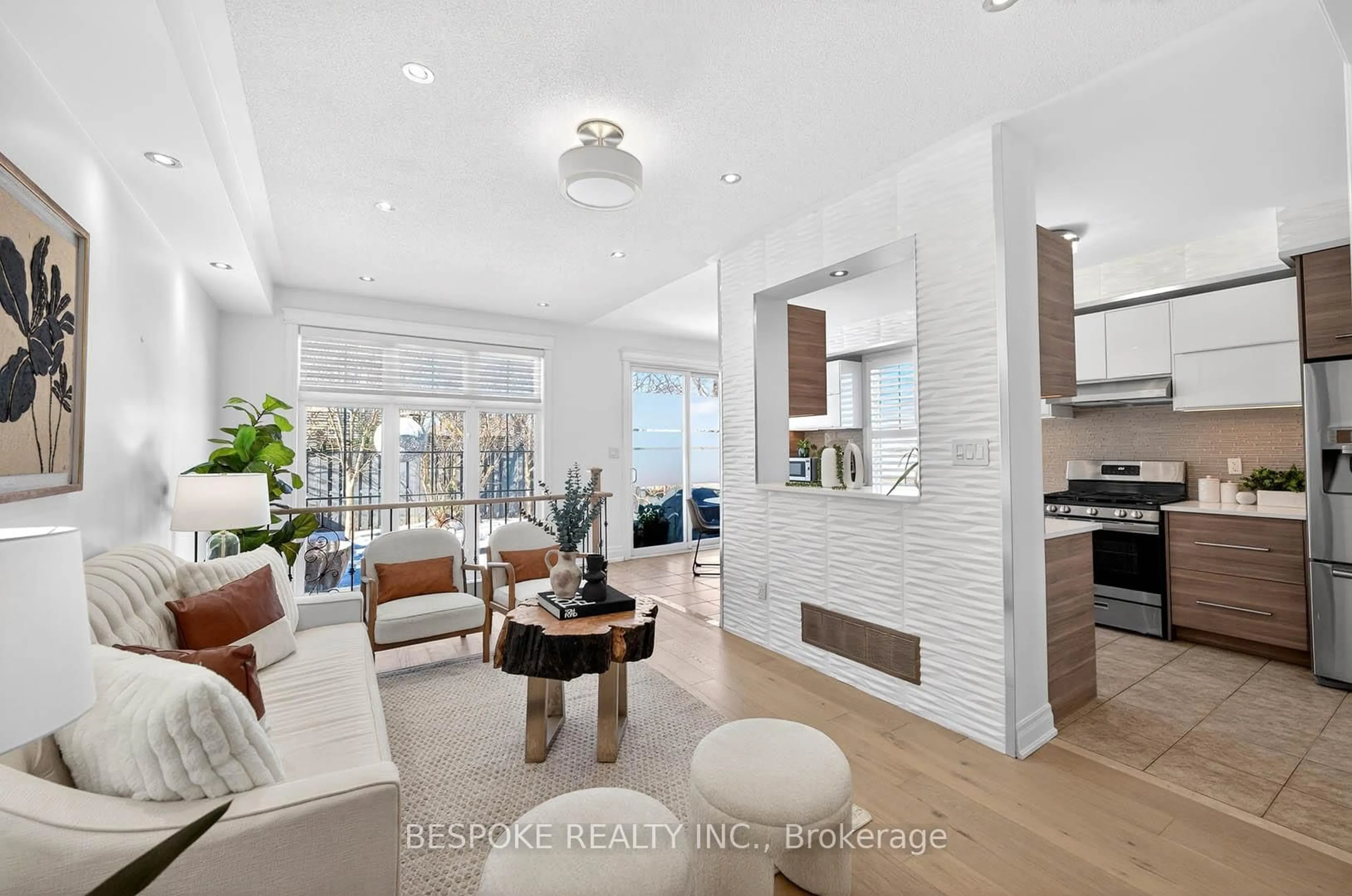 Open concept kitchen, ceramic/tile floor for 80 Silverwood Circ, Ajax Ontario L1Z 0A2