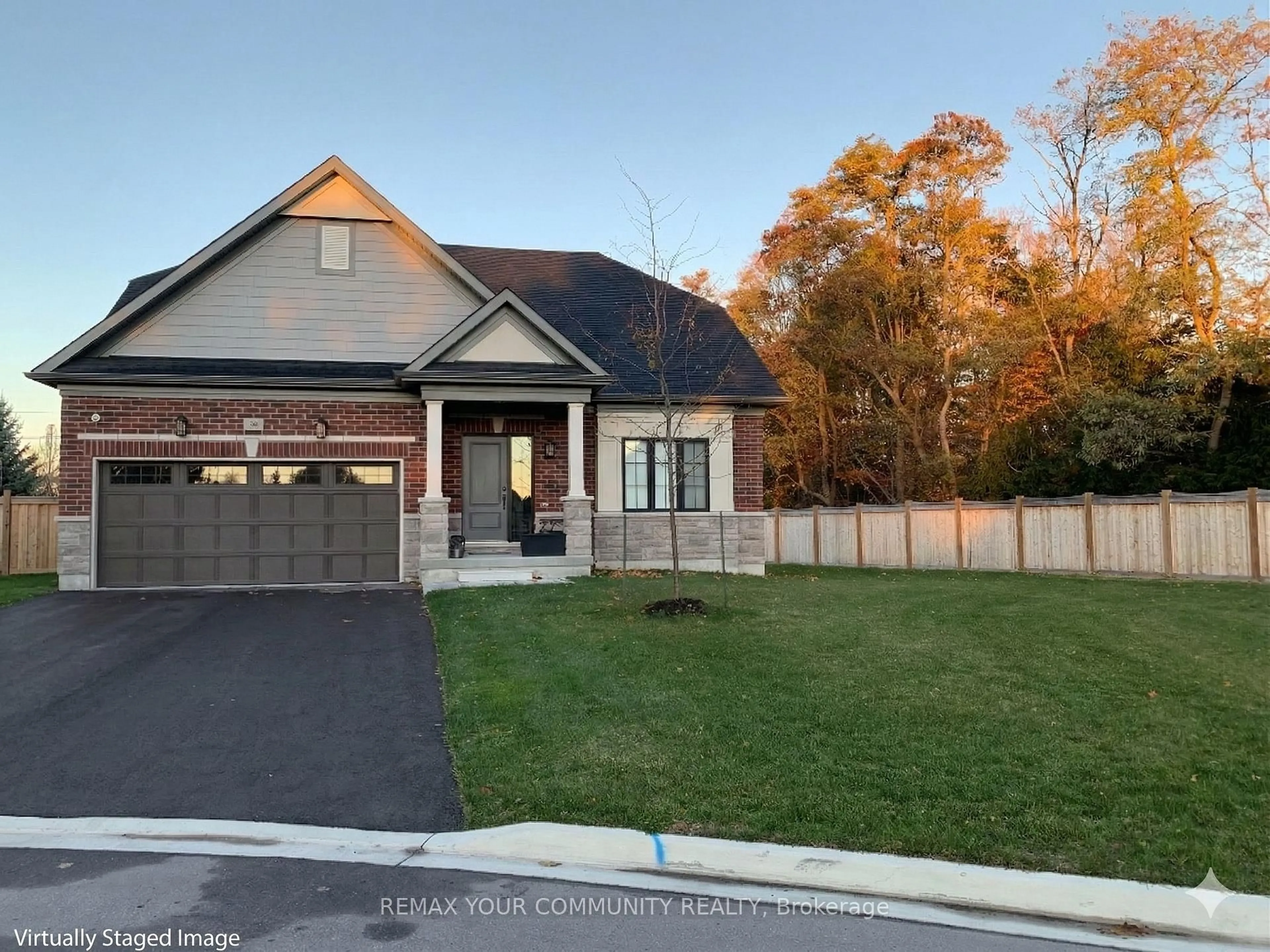 Home with brick exterior material, street for 10 Holtby Crt, Scugog Ontario L9L 0B4