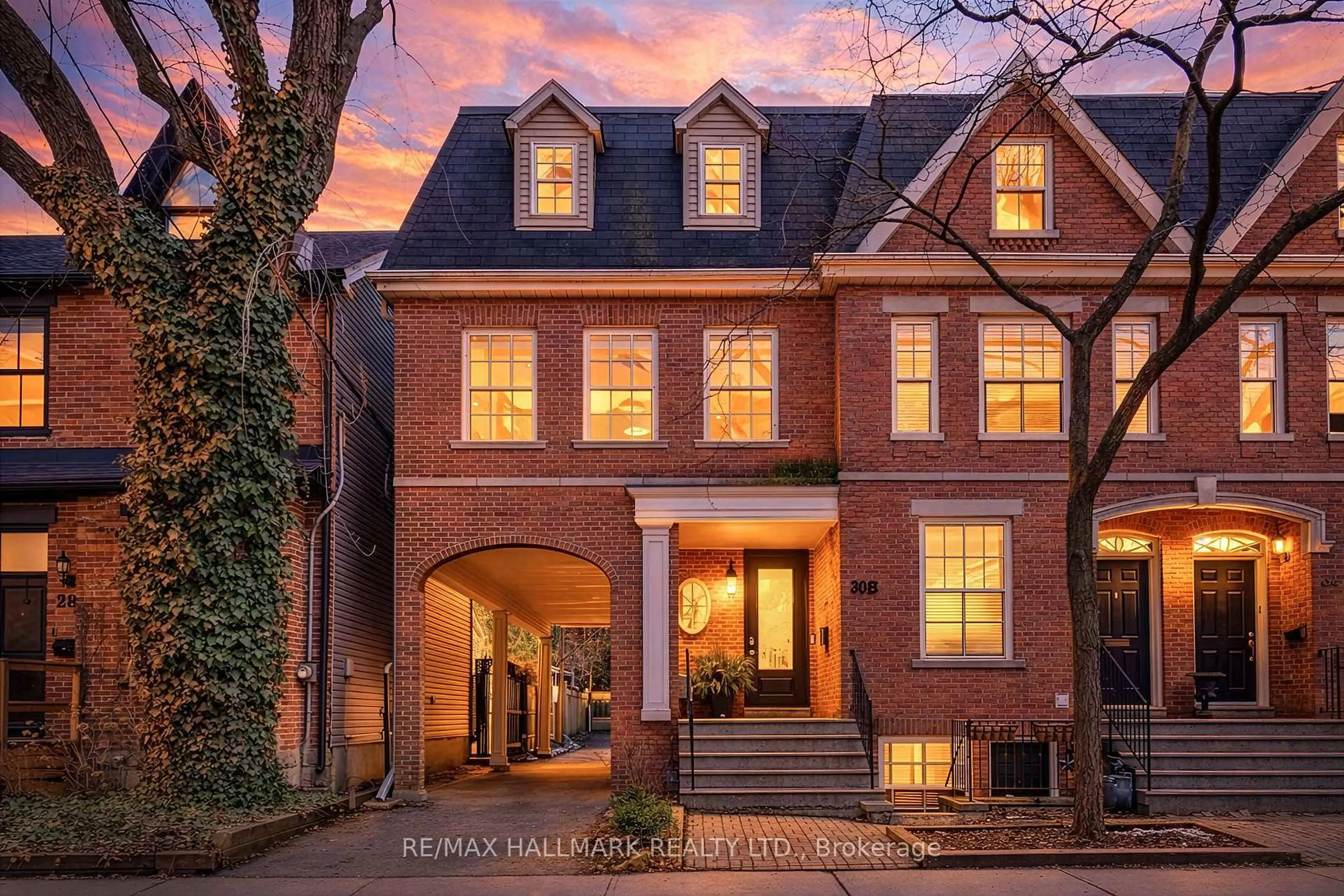 Home with brick exterior material, street for 30B De Grassi St, Toronto Ontario M4M 2K3