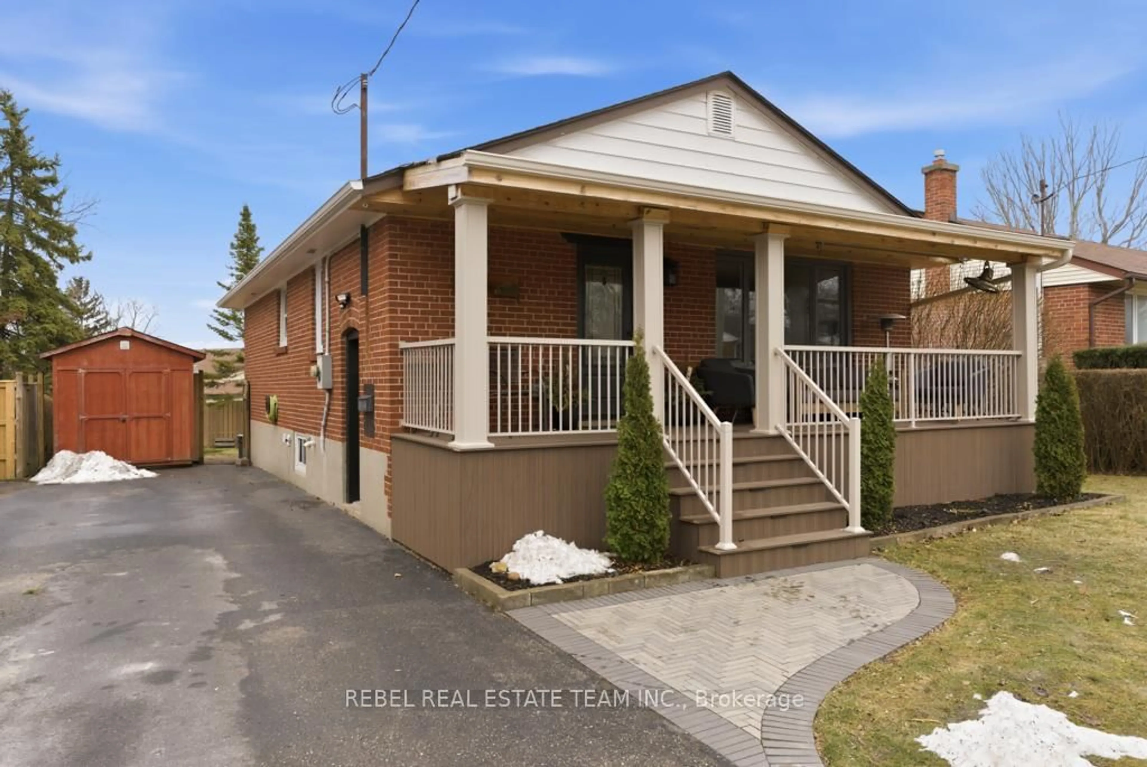 Home with brick exterior material, street for 1285 Scugog Ave, Oshawa Ontario L1J 1J5