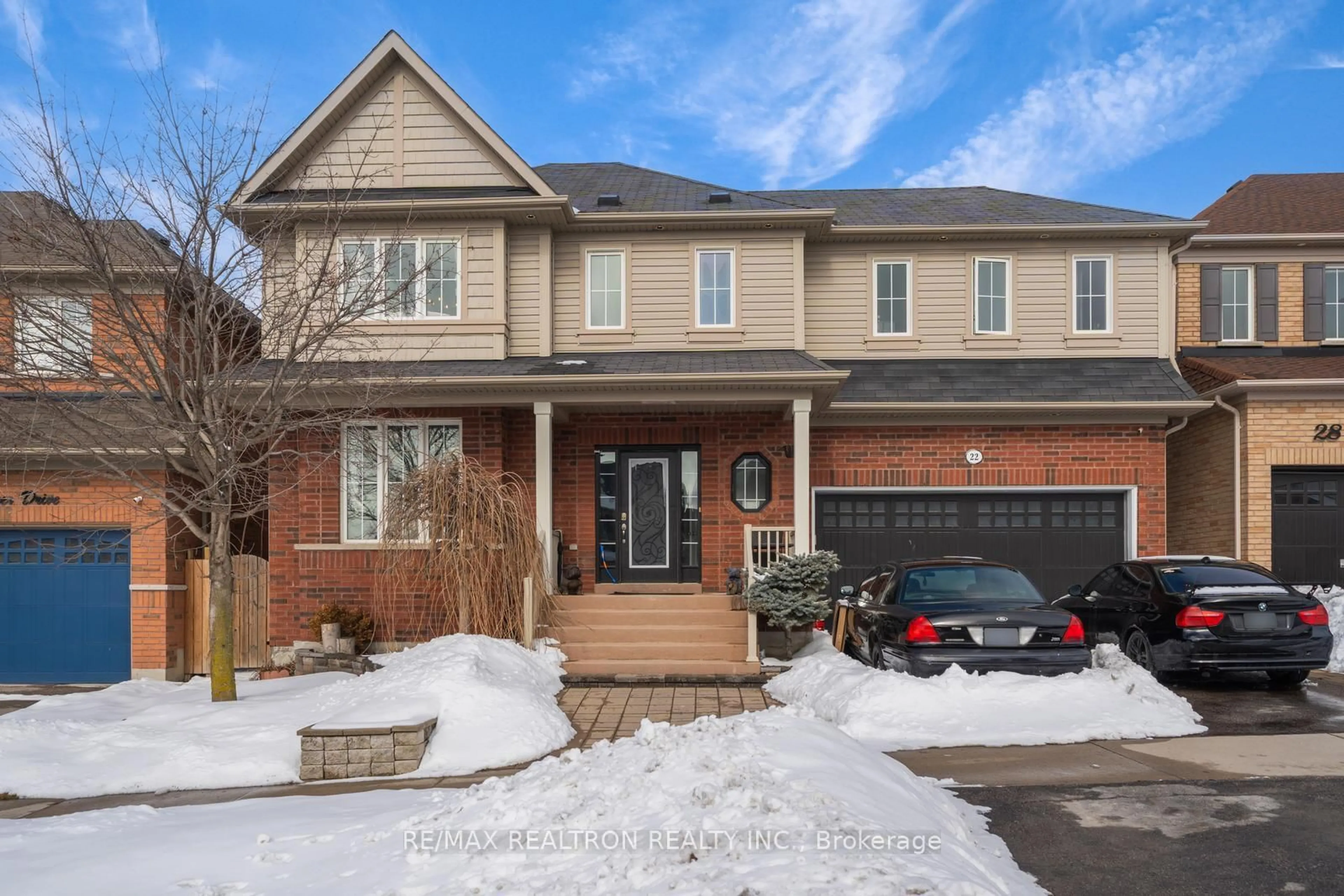 Home with brick exterior material, street for 22 Northern Dancer Dr, Oshawa Ontario L1L 0A9