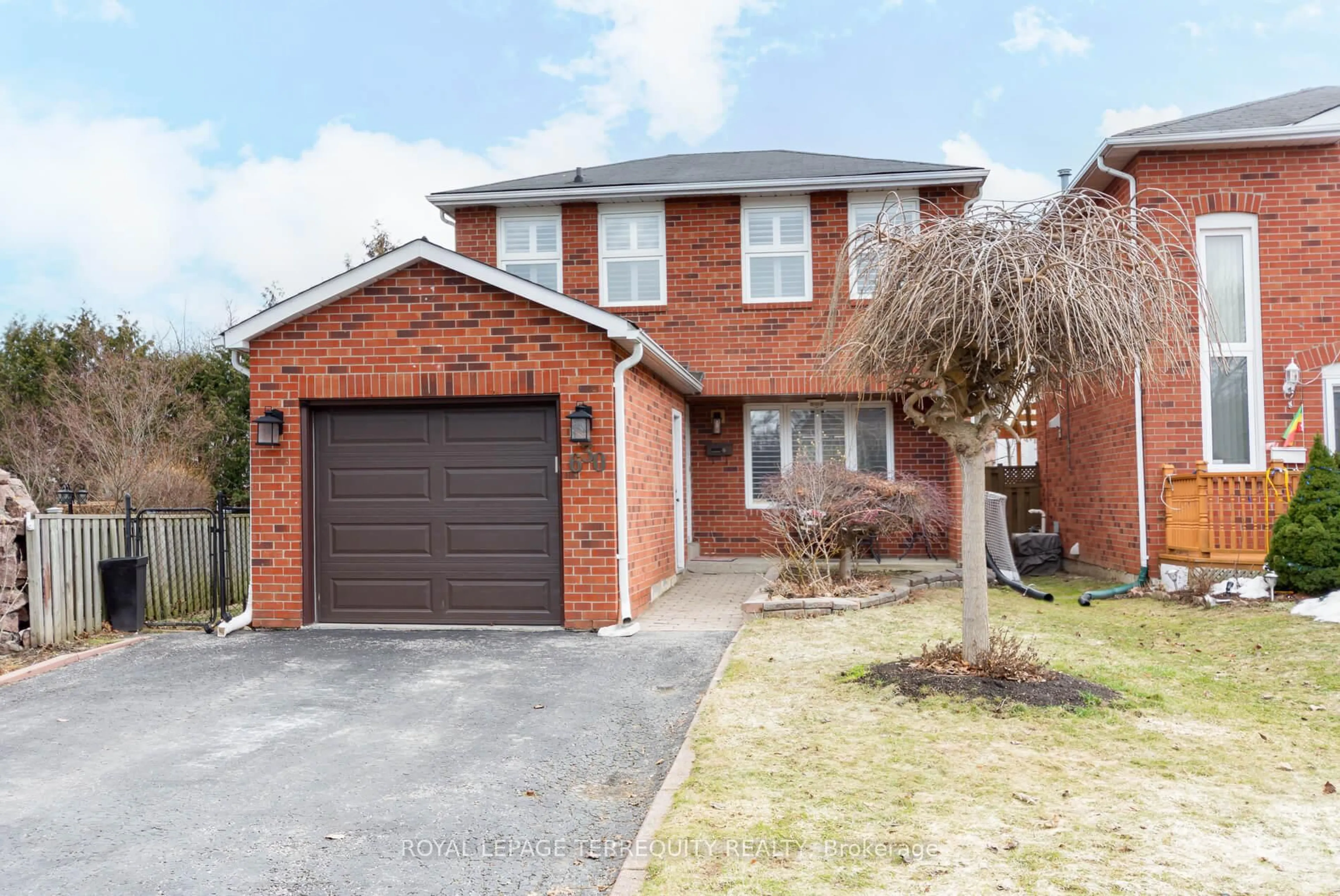 Home with brick exterior material, street for 630 Sultana Sq, Pickering Ontario L1V 3Y3