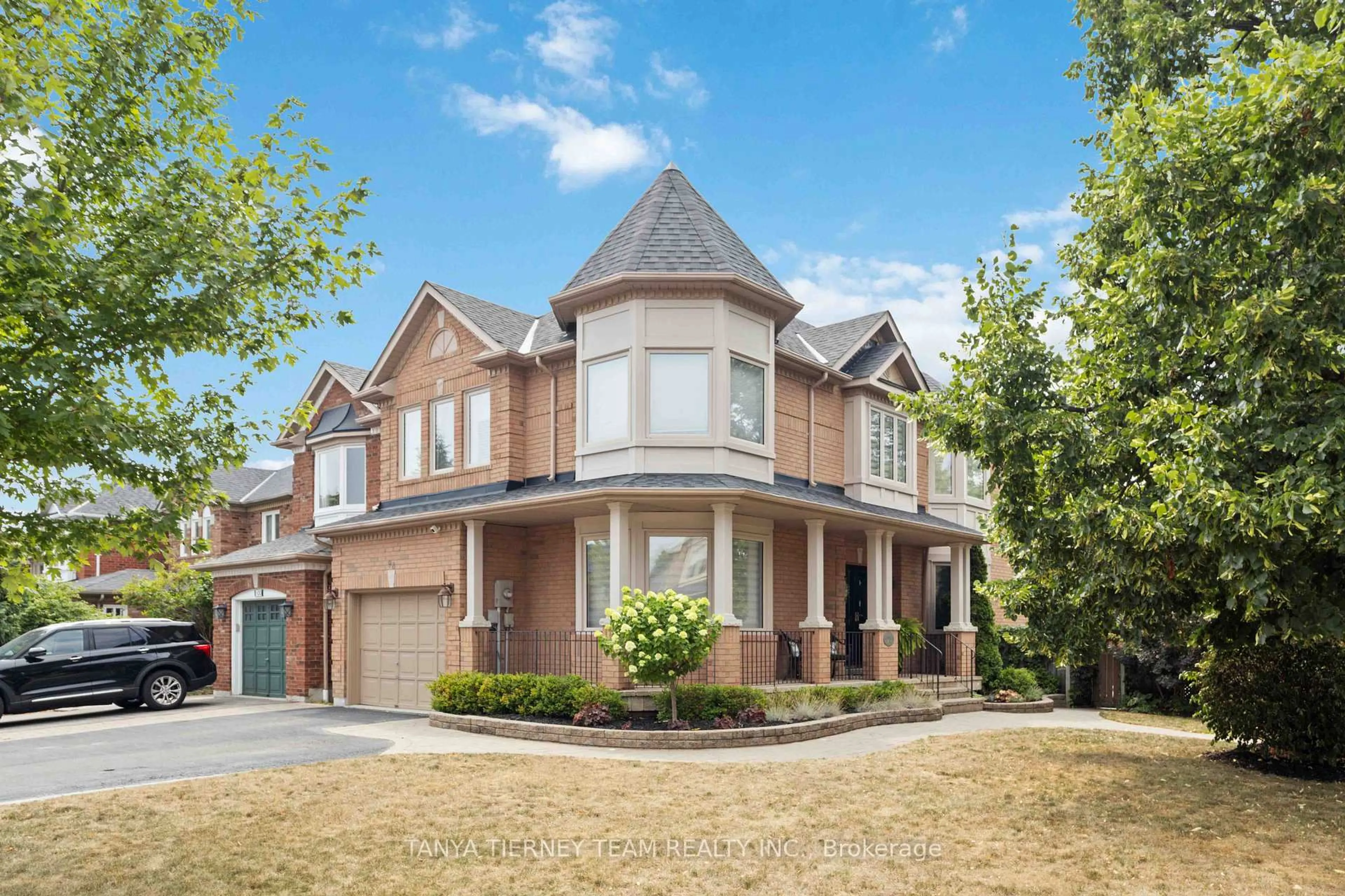 Home with brick exterior material, street for 98 Bach Ave, Whitby Ontario L1R 2P8