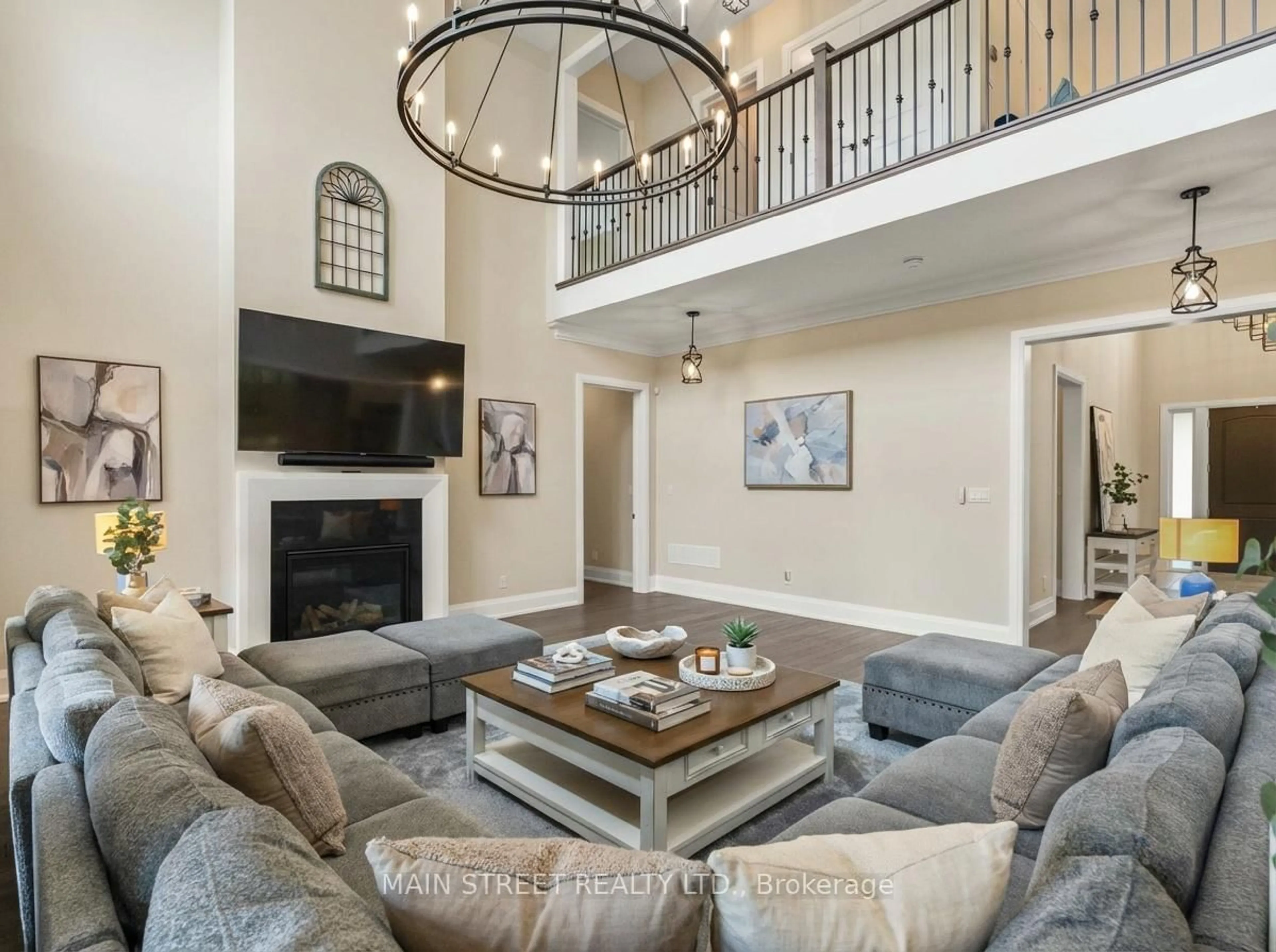 Living room with furniture, unknown for 21 Dexshire Dr, Ajax Ontario L1Z 0T8