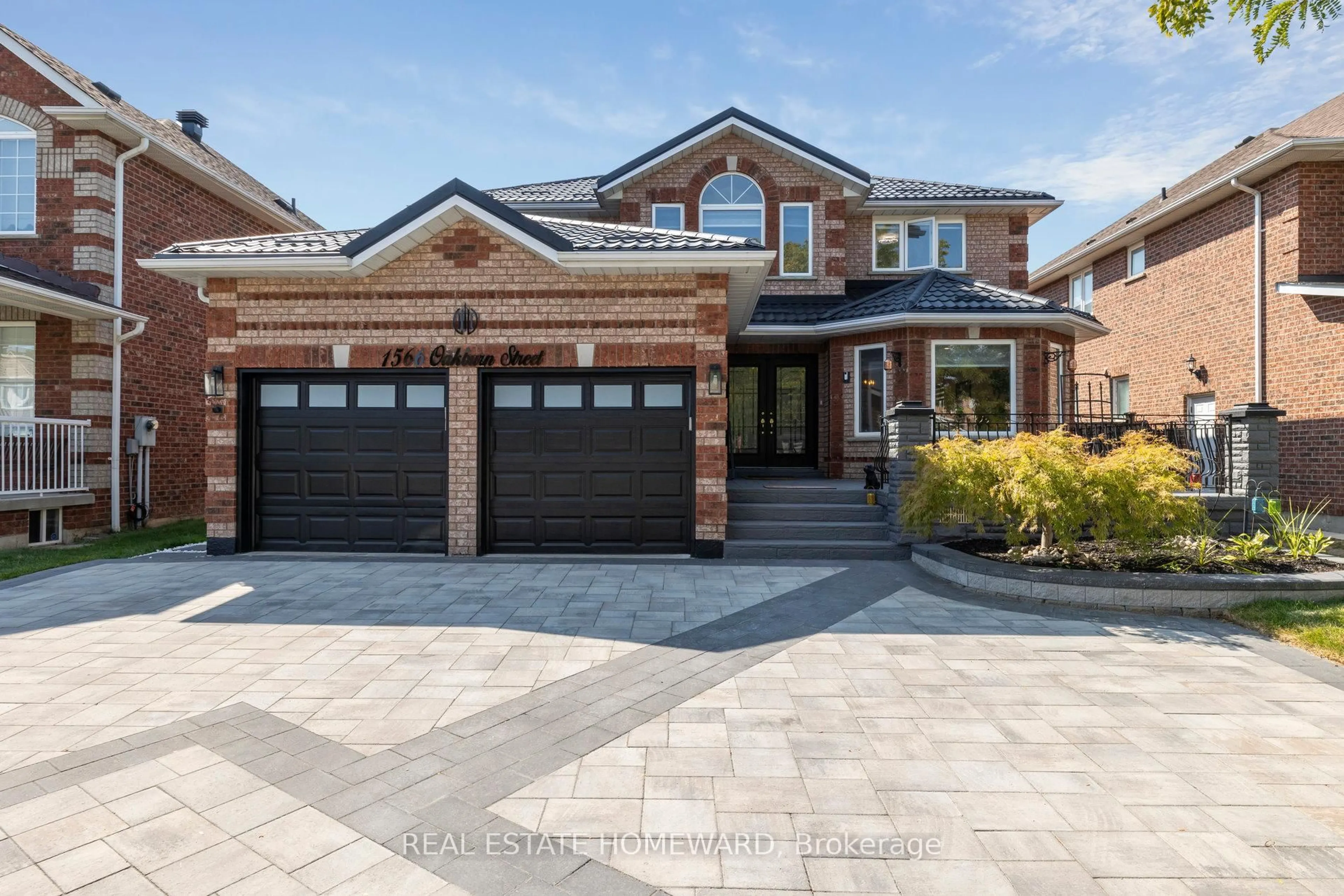 Home with brick exterior material, street for 1566 Oakburn St, Pickering Ontario L1V 6W1