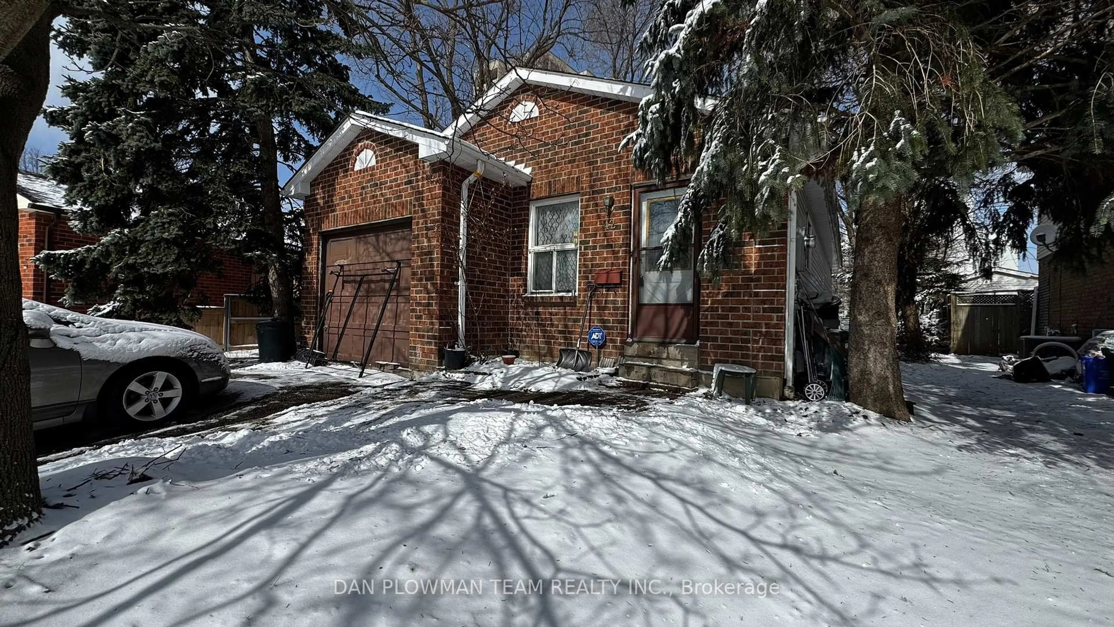 Home with brick exterior material, street for 42 Plumridge Crt, Ajax Ontario L1S 3Z8