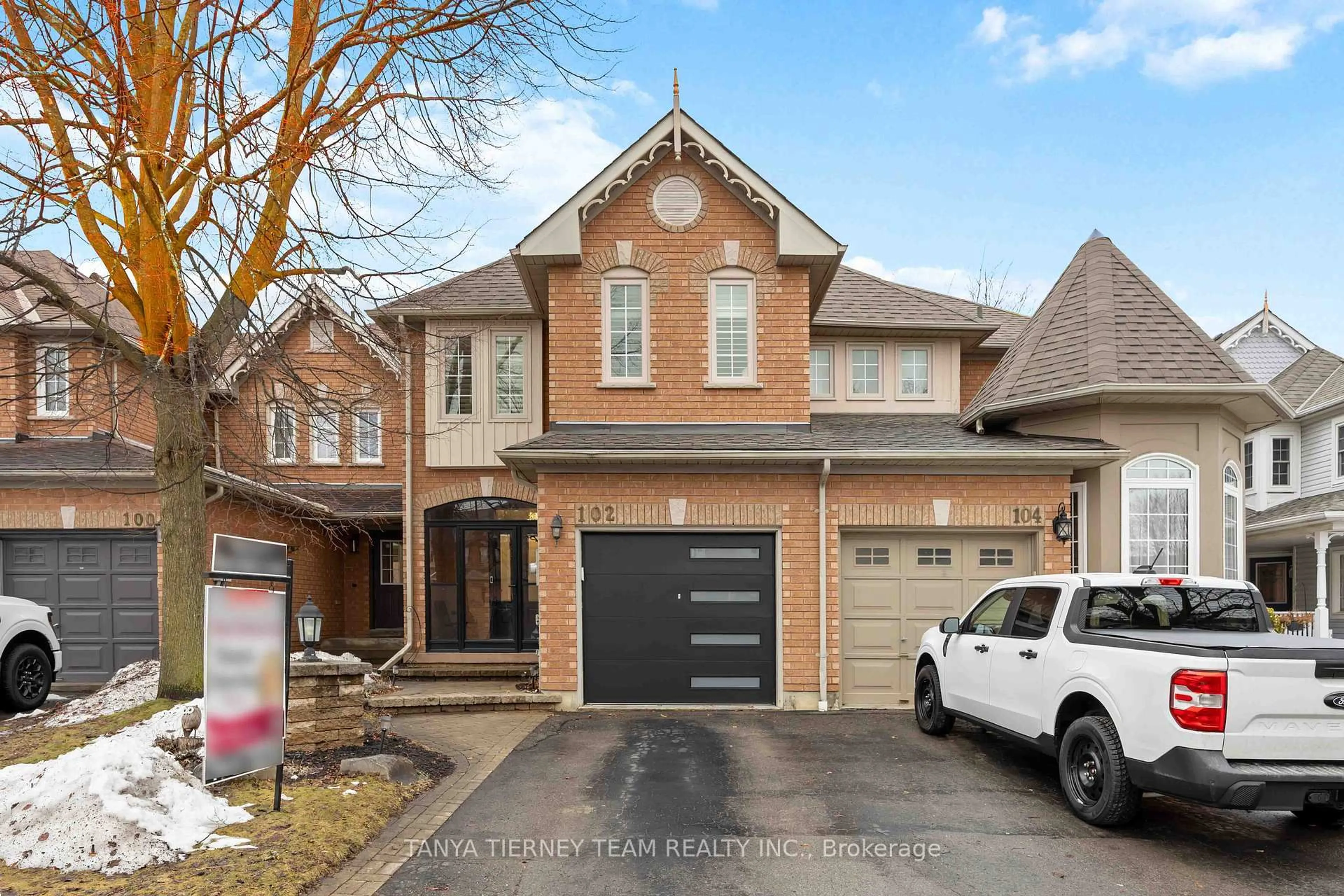 Home with brick exterior material, street for 102 Zachary Pl, Whitby Ontario L0B 1C0