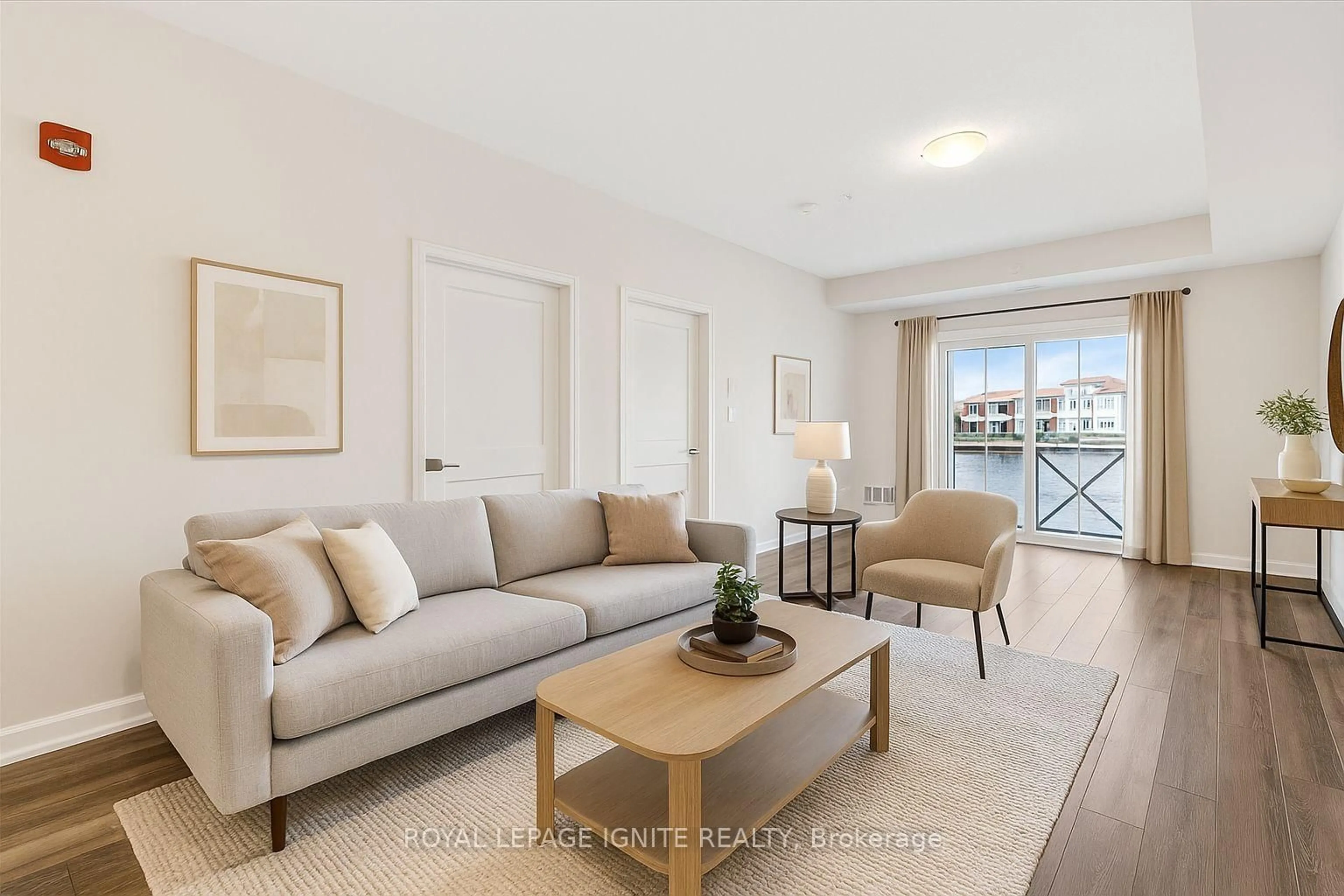 Living room with furniture, unknown for 50 Lakebreeze Dr #228, Clarington Ontario L1B 0V9